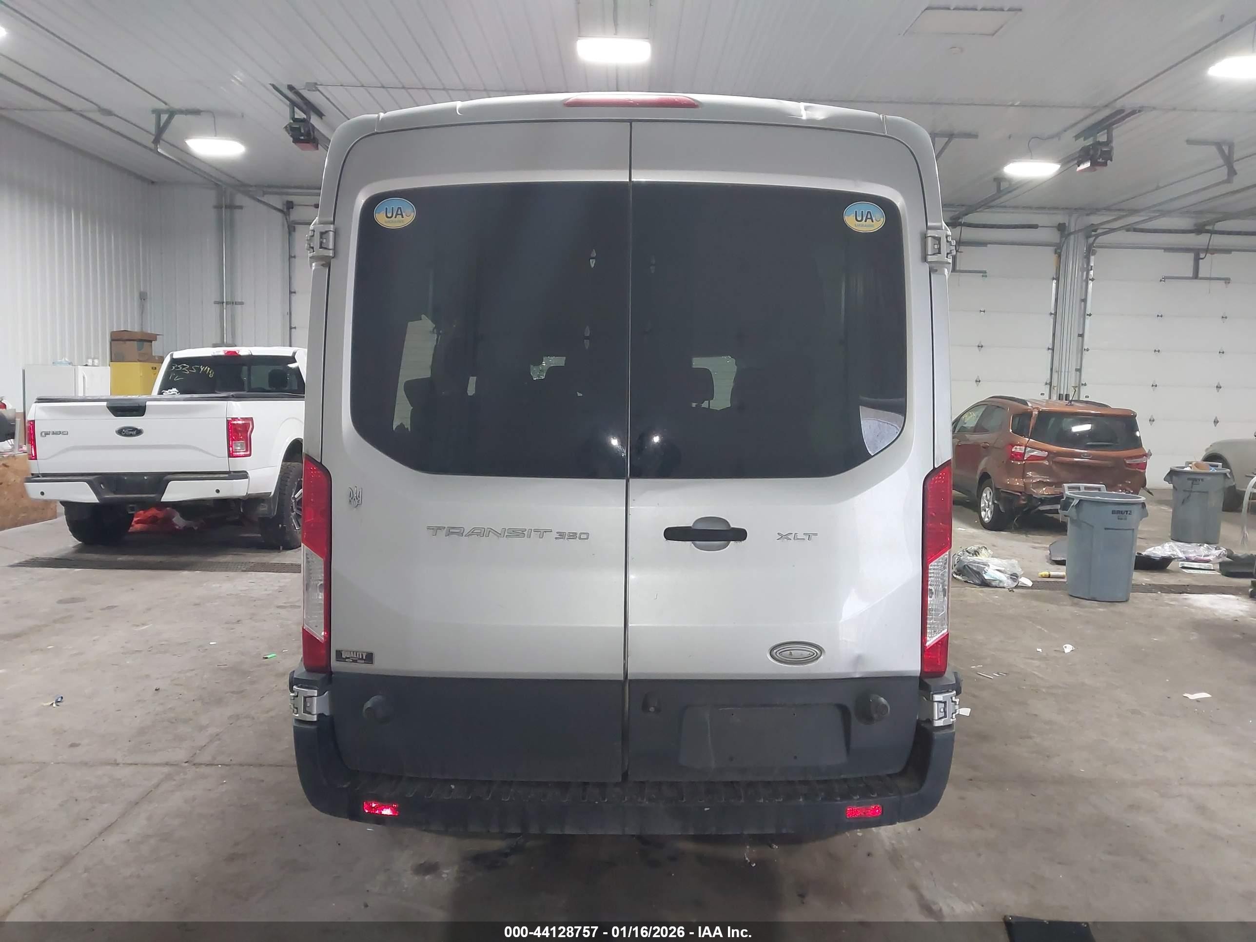 2015 Ford Transit T-350 Silver vin: 1FBAX2CM1FKA36095