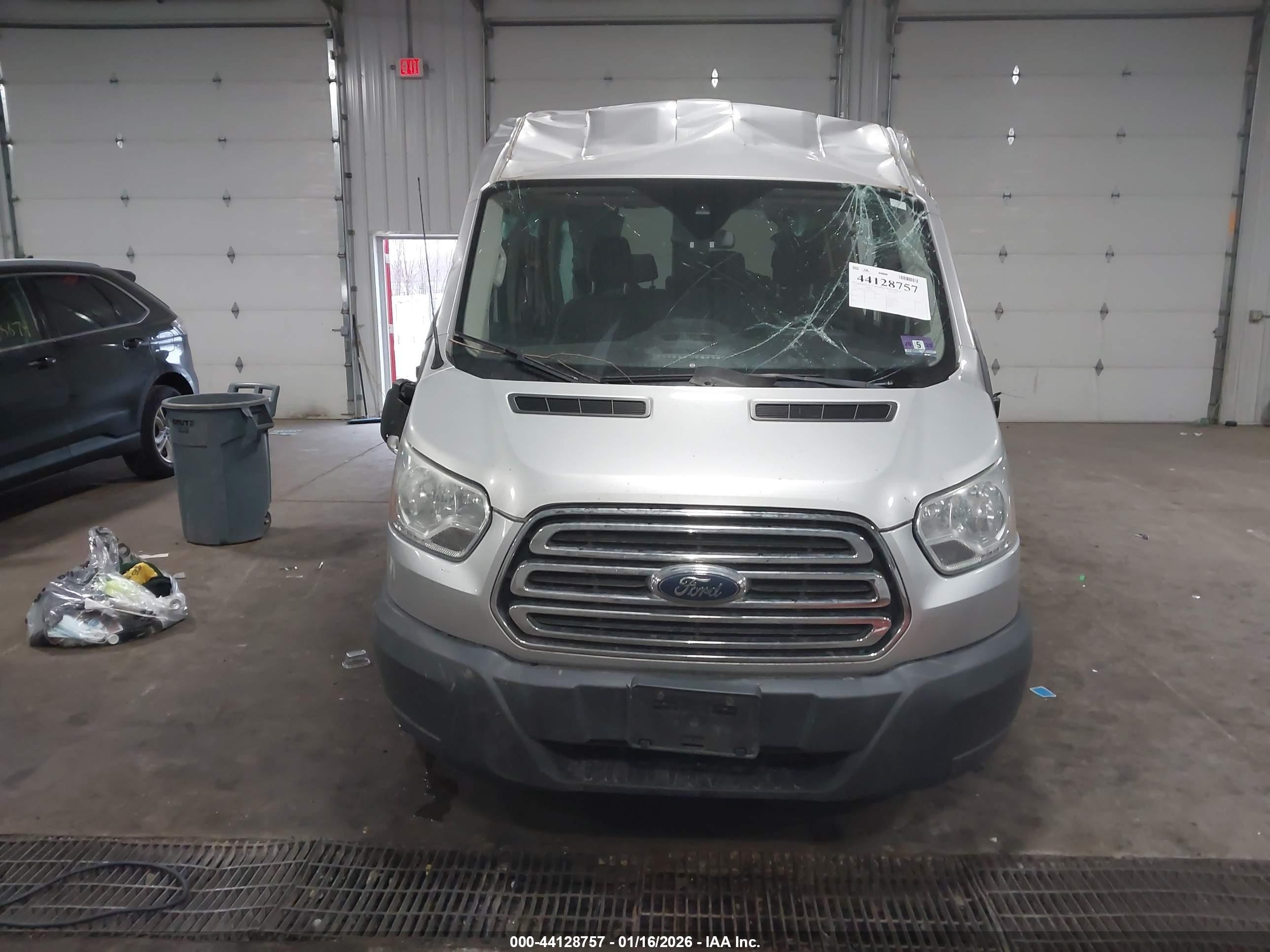 2015 Ford Transit T-350 Silver vin: 1FBAX2CM1FKA36095