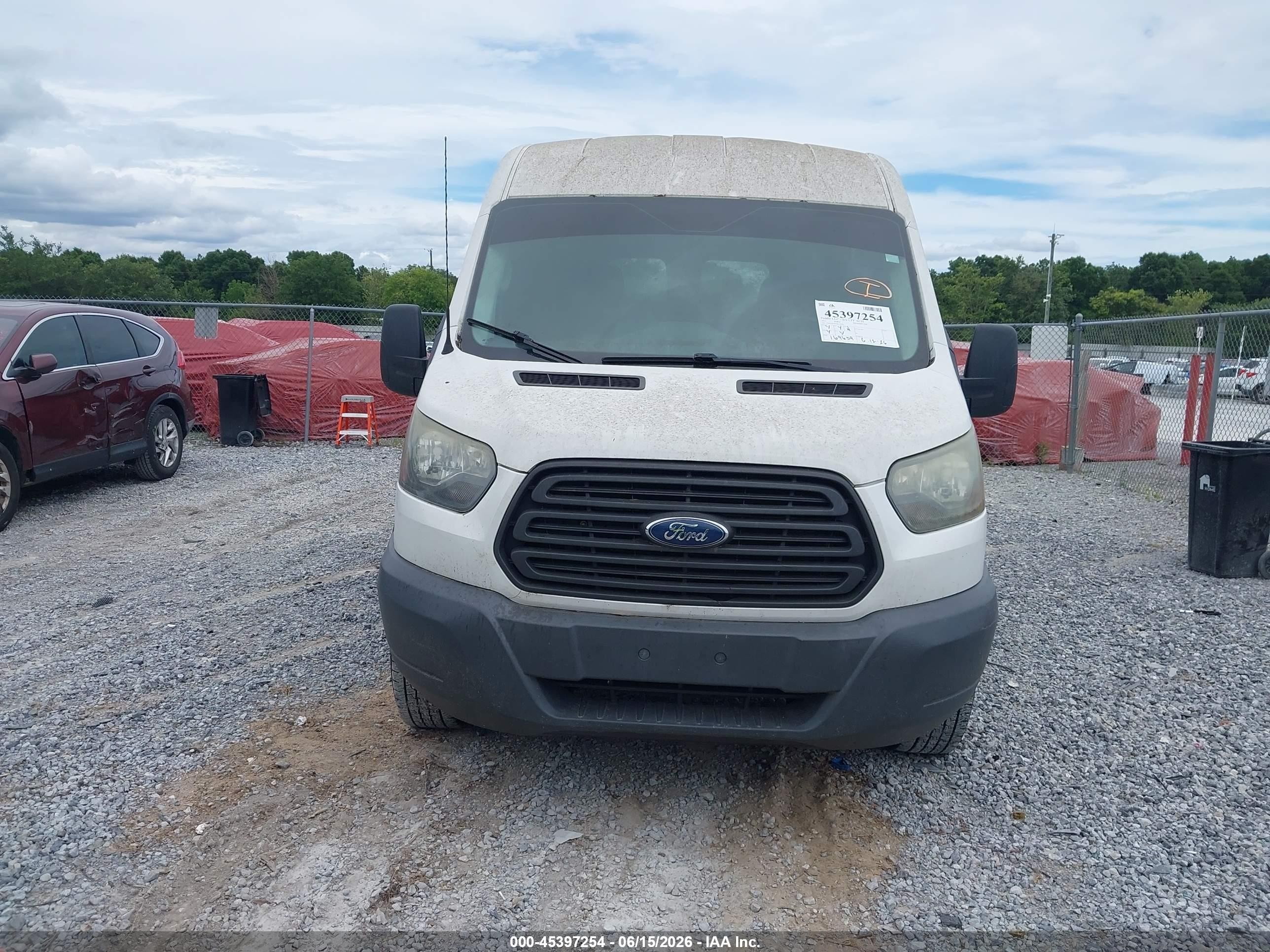 2015 Ford Transit-350 Xl/xlt White vin: 1FBAX2CM1FKA74829