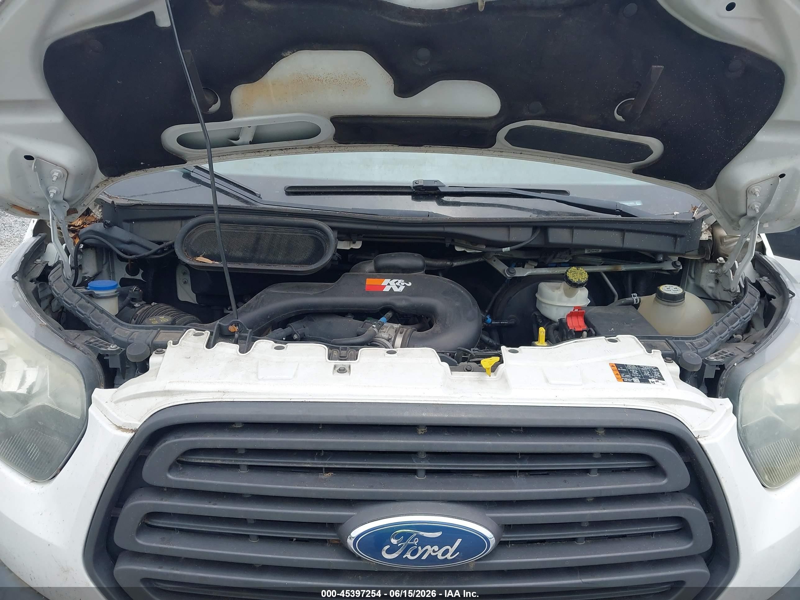 2015 Ford Transit-350 Xl/xlt White vin: 1FBAX2CM1FKA74829