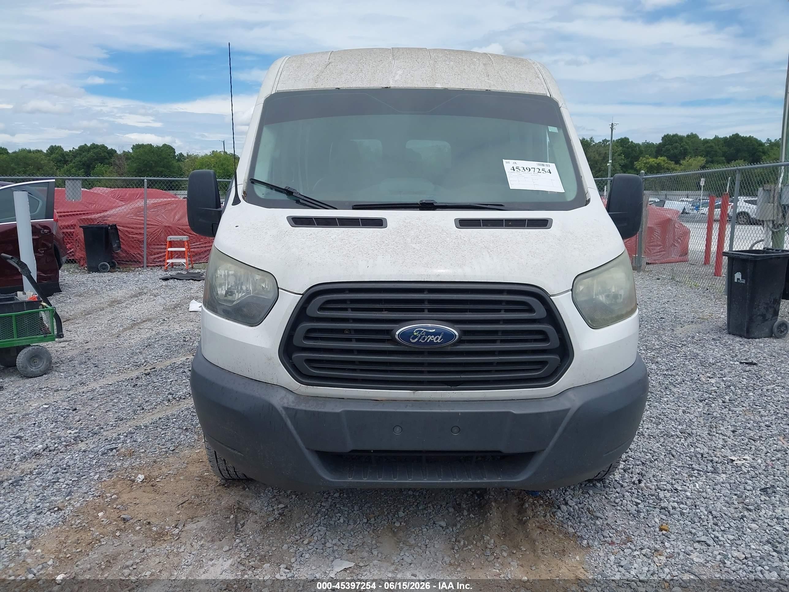 2015 Ford Transit-350 Xl/xlt White vin: 1FBAX2CM1FKA74829