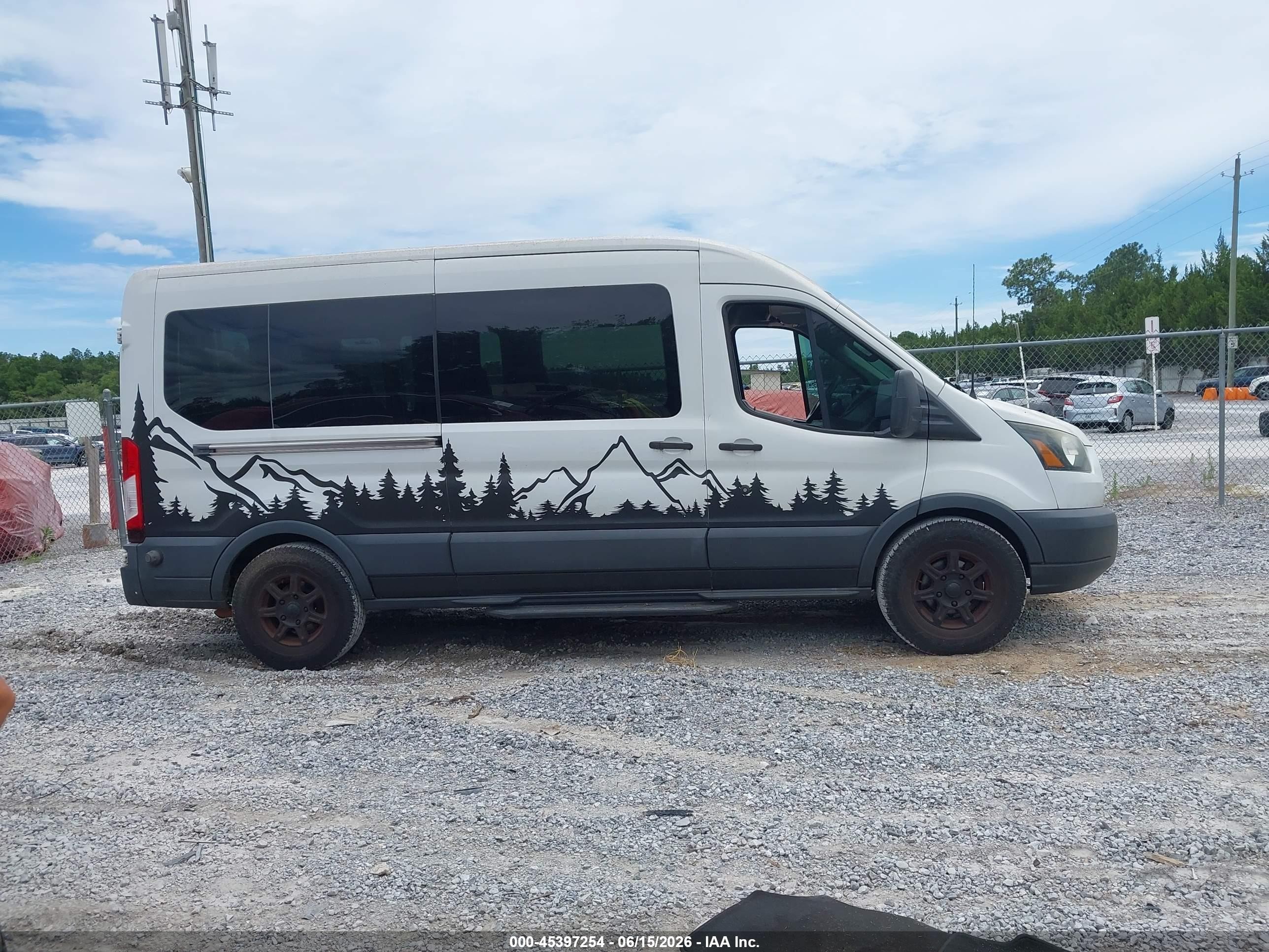 2015 Ford Transit-350 Xl/xlt White vin: 1FBAX2CM1FKA74829