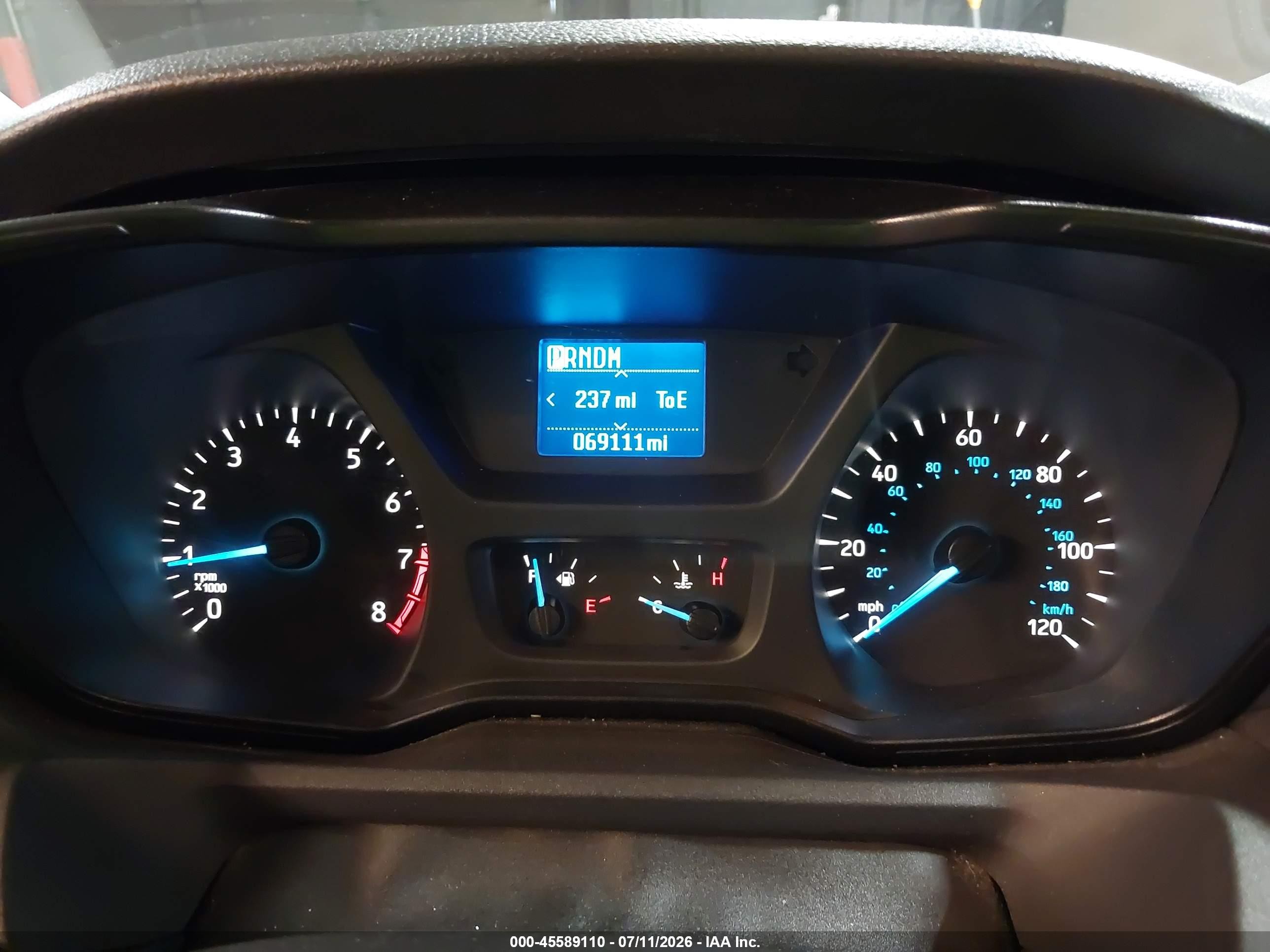 2015 Ford Transit-350 Xlt White vin: 1FBAX2CM1FKB27691