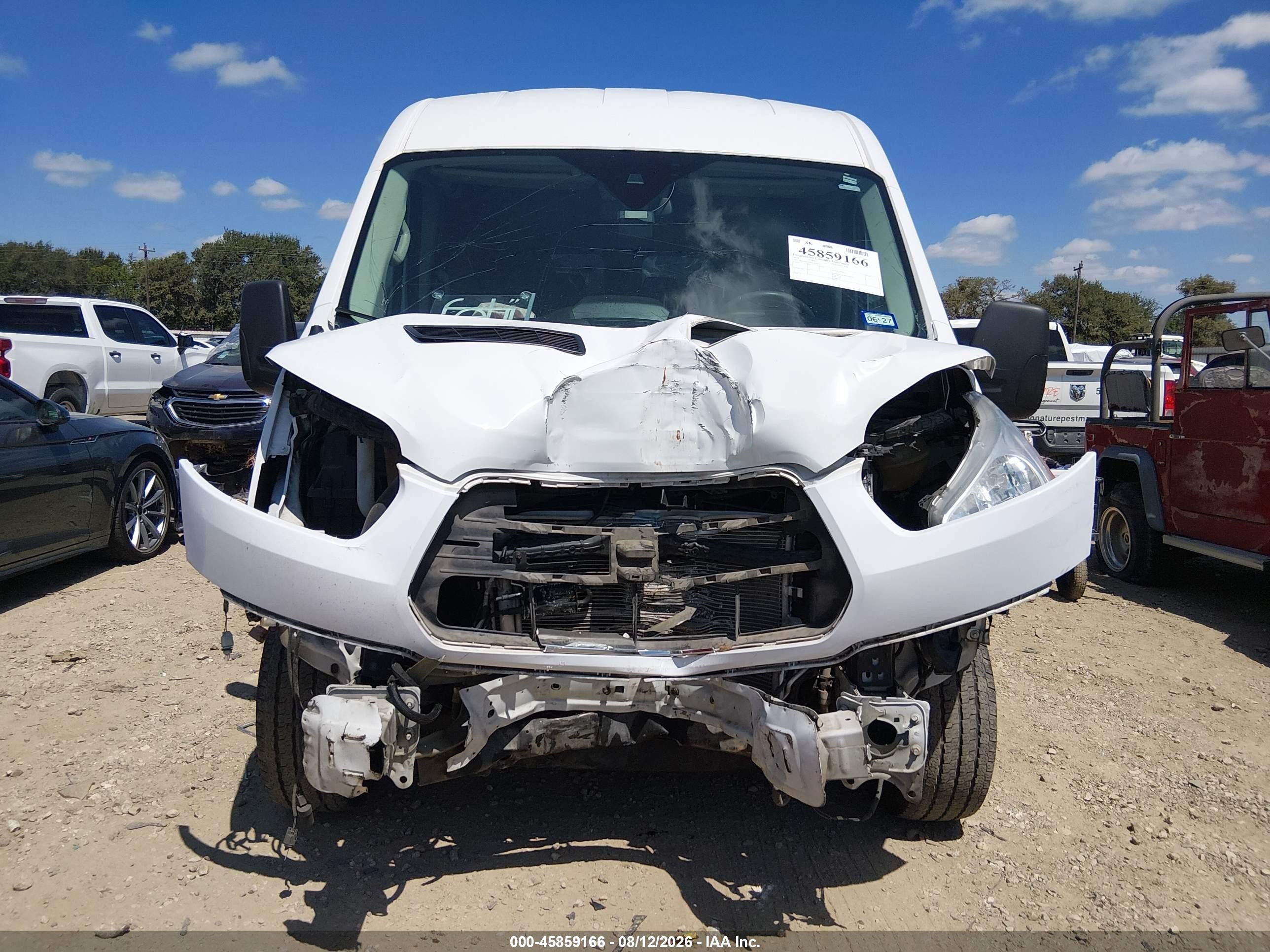 2019 Ford Transit-350 Xlt White vin: 1FBAX2CM1KKA00739