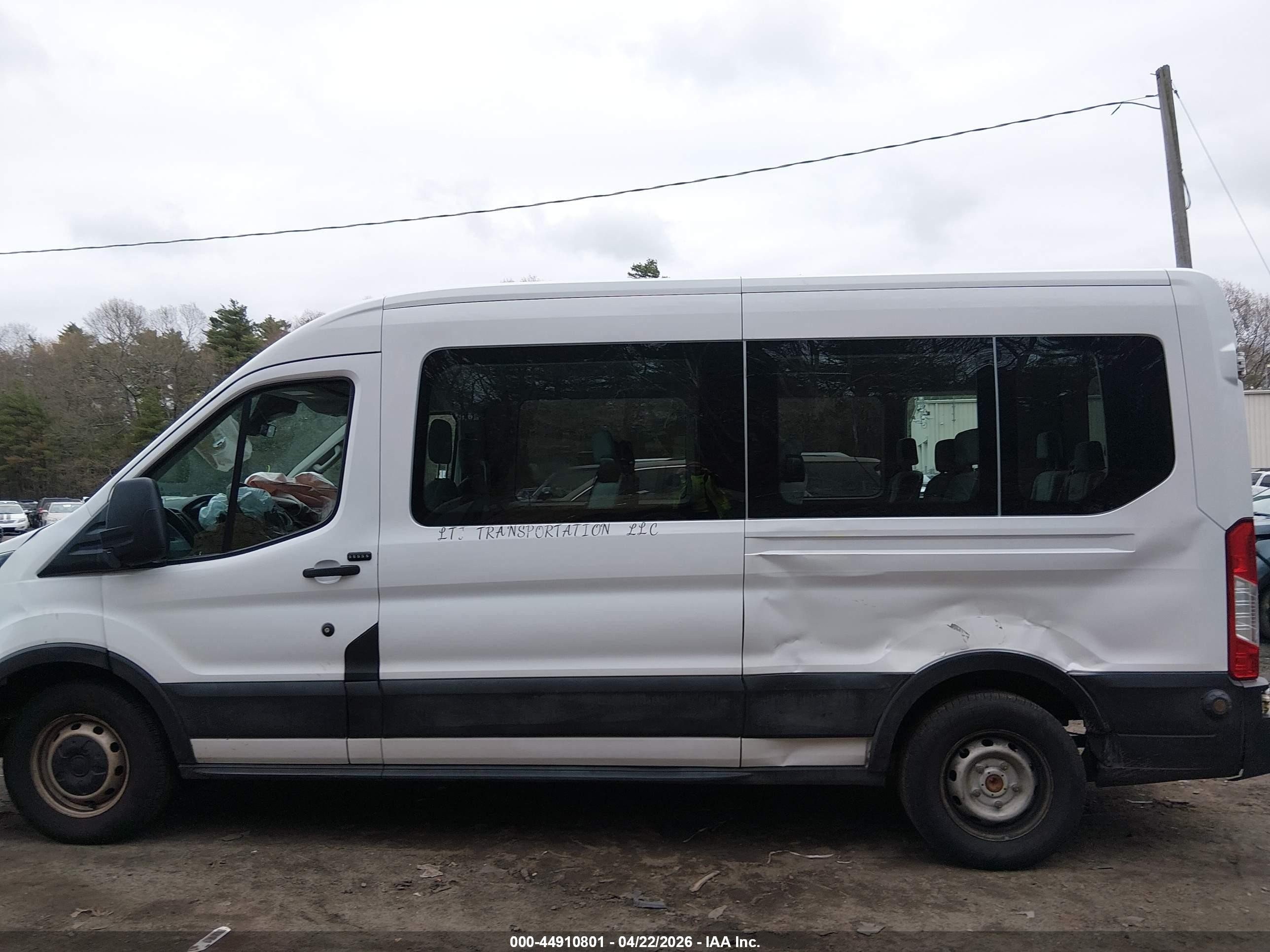 2019 Ford Transit-350 Xl White vin: 1FBAX2CM2KKB22848