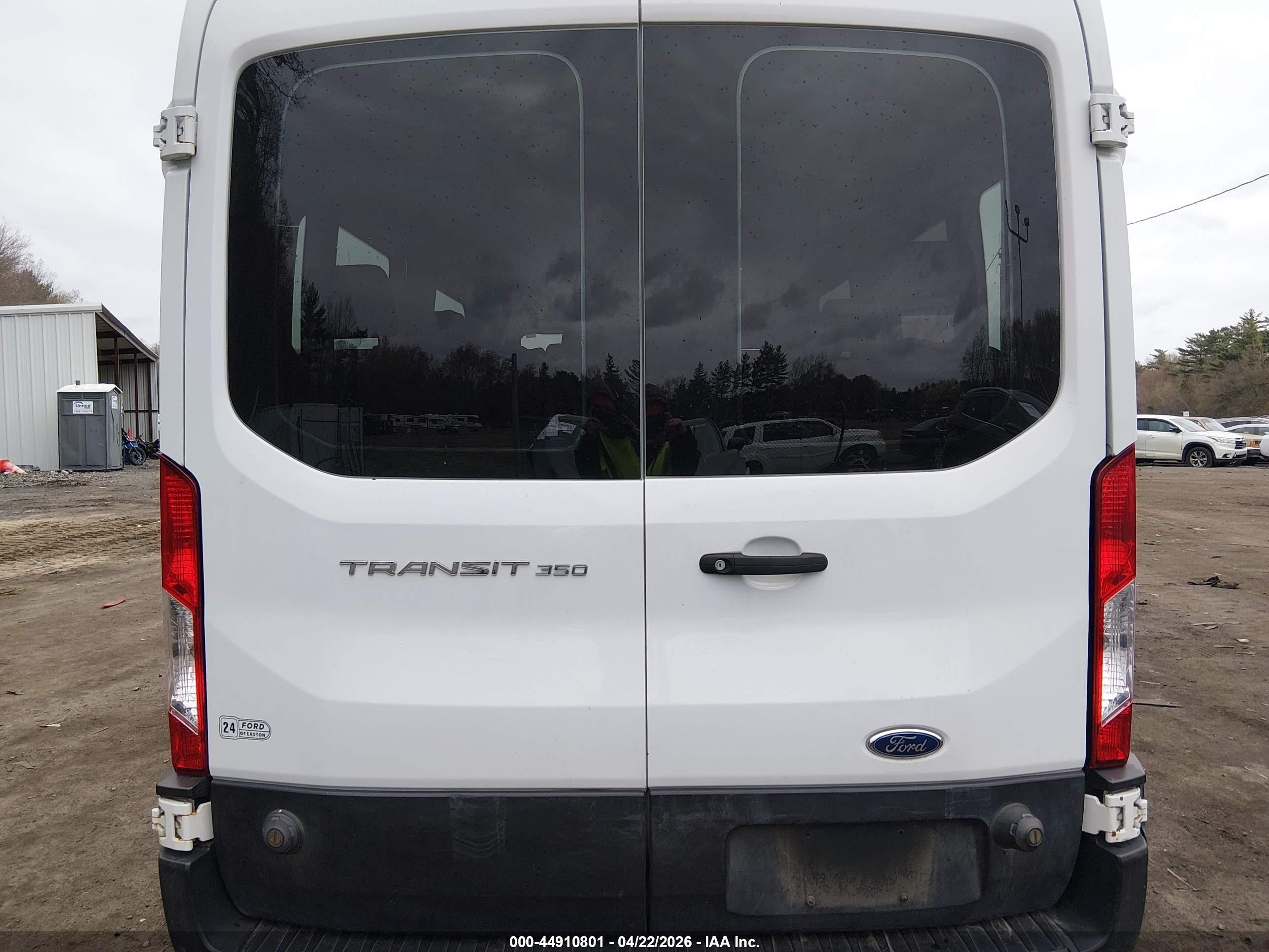 2019 Ford Transit-350 Xl White vin: 1FBAX2CM2KKB22848