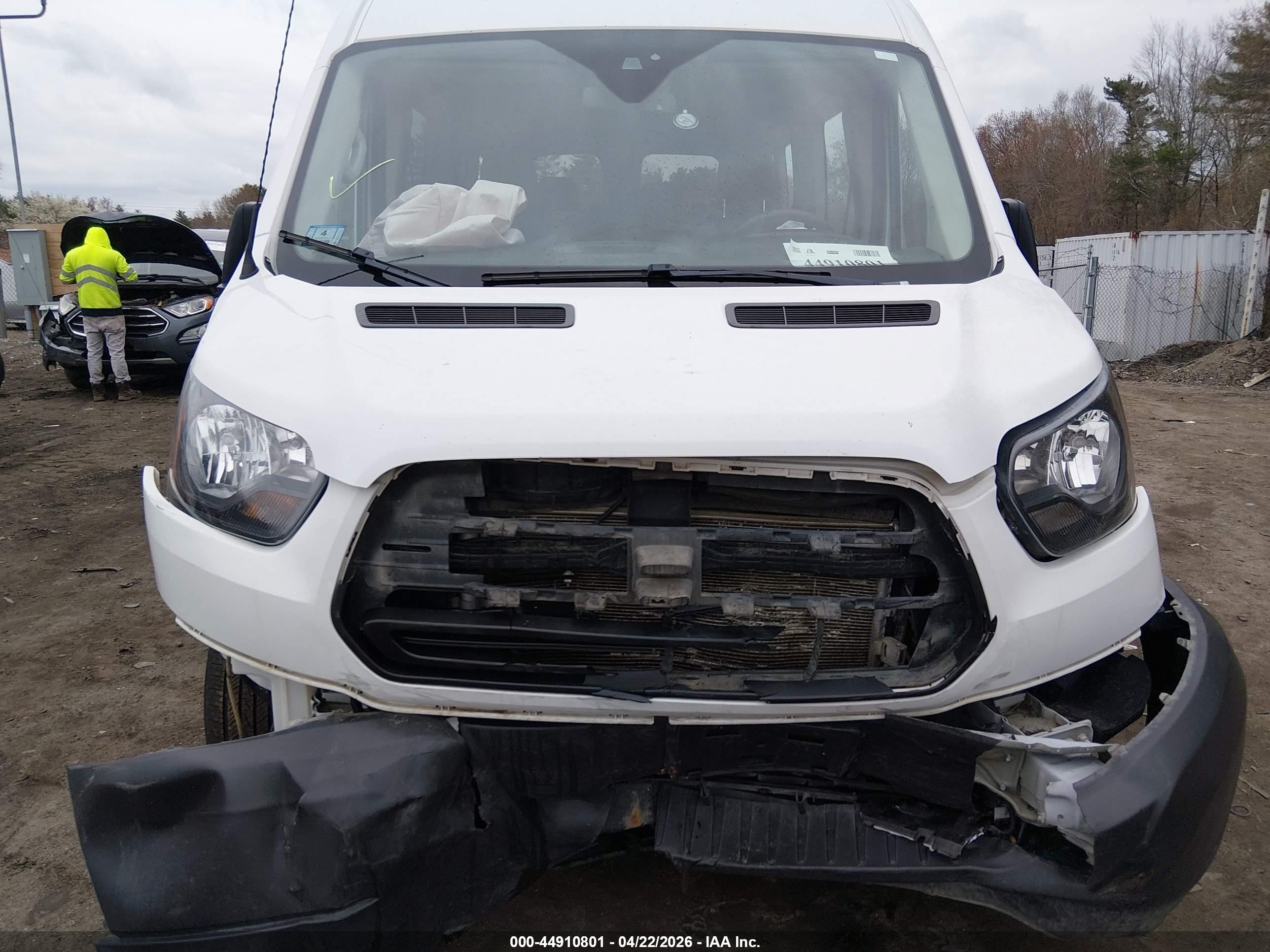 2019 Ford Transit-350 Xl White vin: 1FBAX2CM2KKB22848