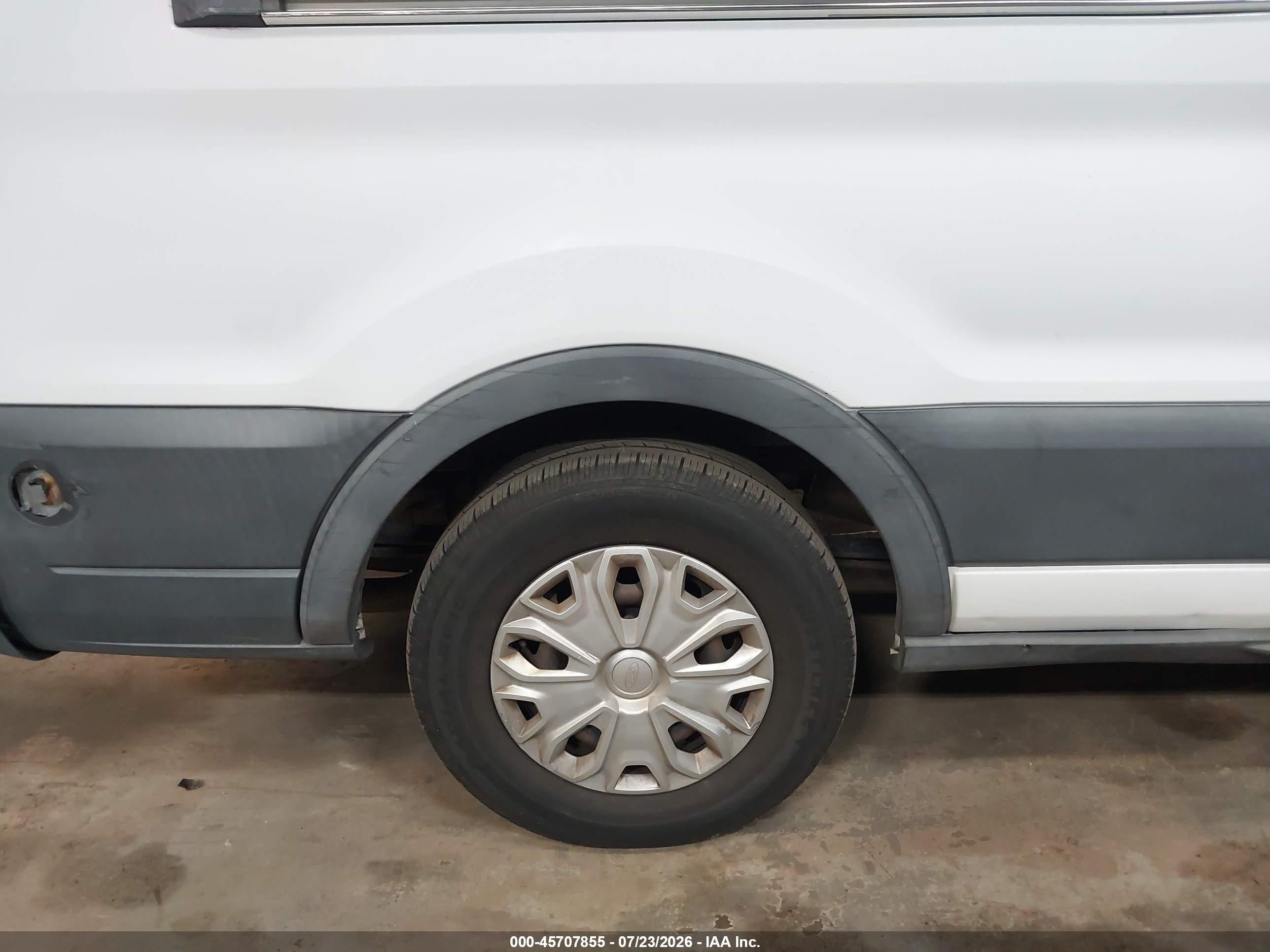 2015 Ford Transit-350 Xlt White vin: 1FBAX2CM3FKB27692