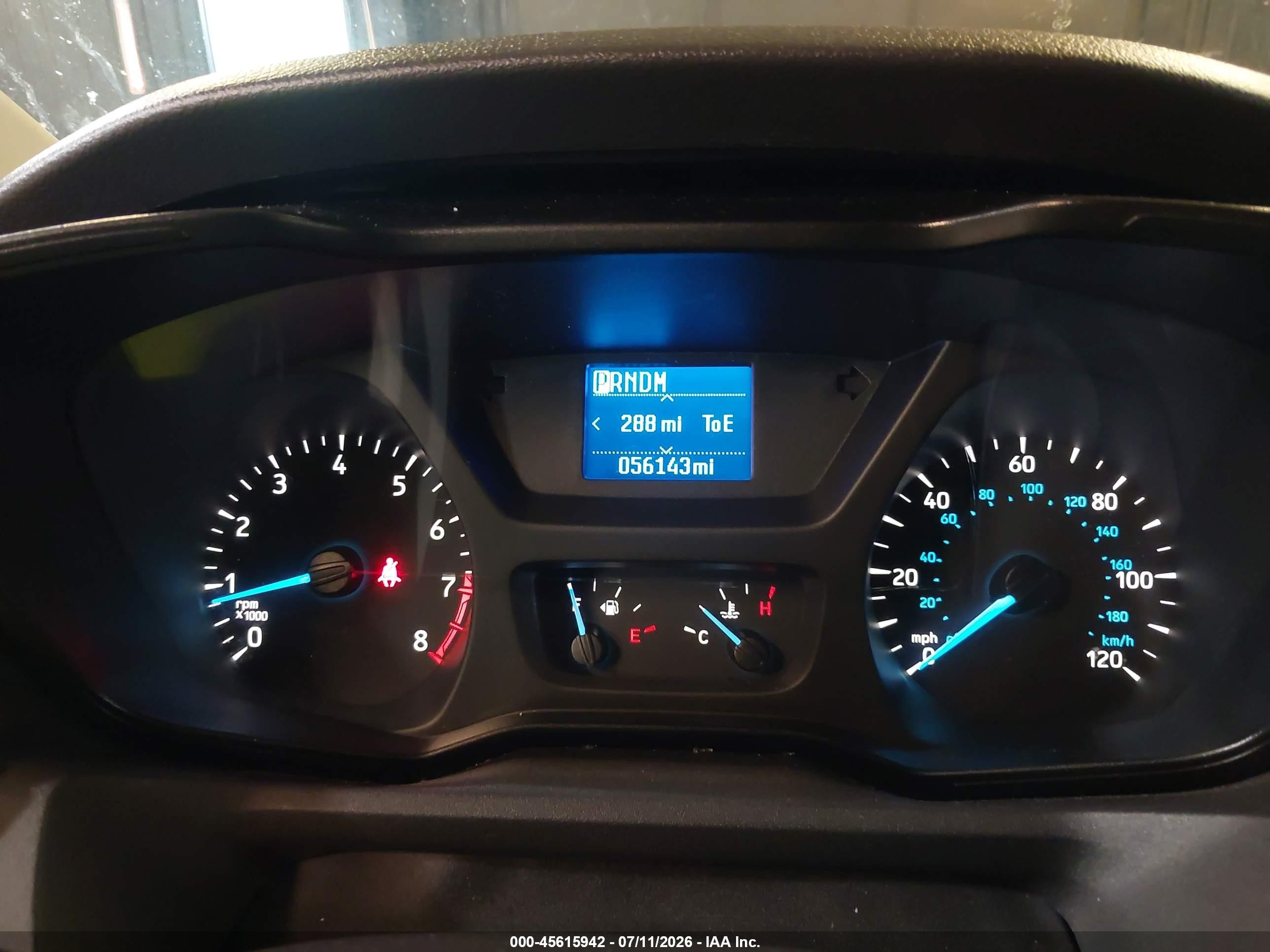 2015 Ford Transit-350 Xlt White vin: 1FBAX2CM5FKB27693