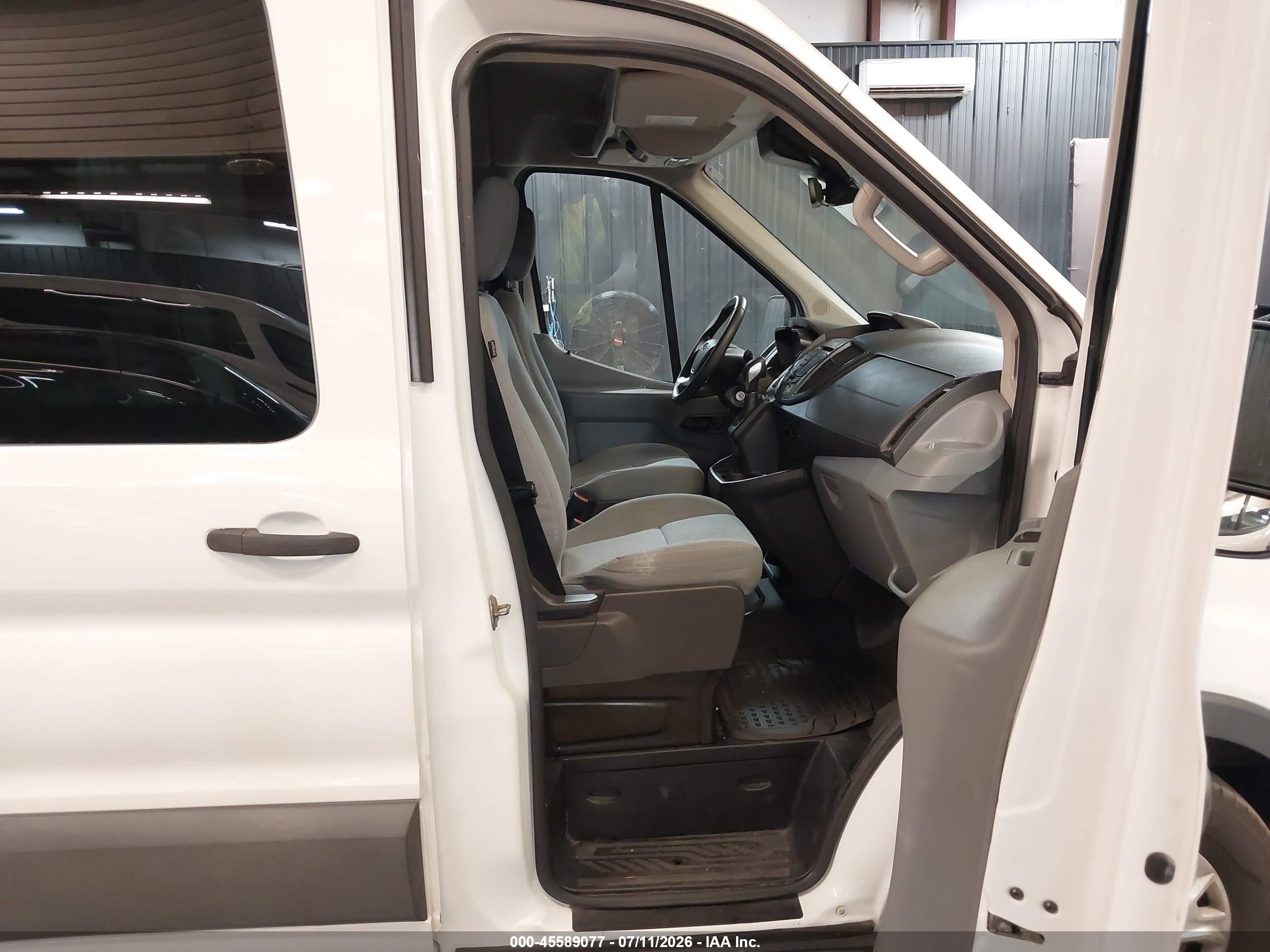 2015 Ford Transit-350 Xlt White vin: 1FBAX2CM7FKB27694