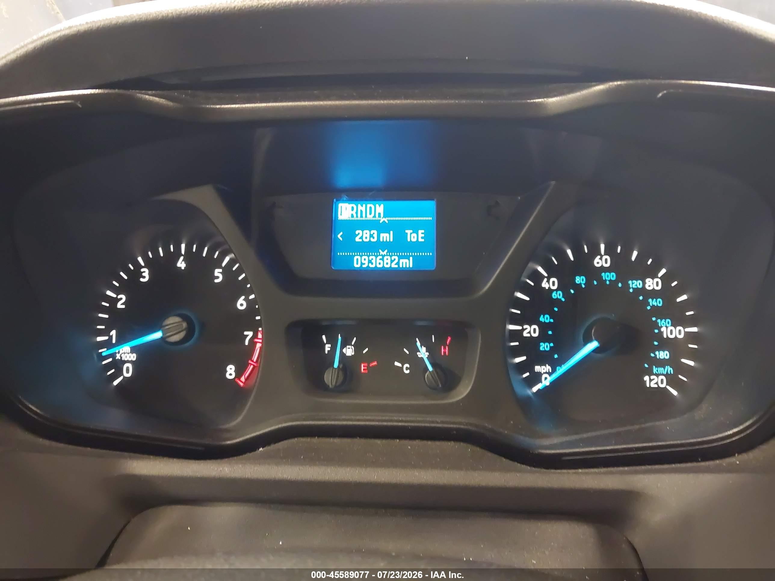 2015 Ford Transit-350 Xlt White vin: 1FBAX2CM7FKB27694