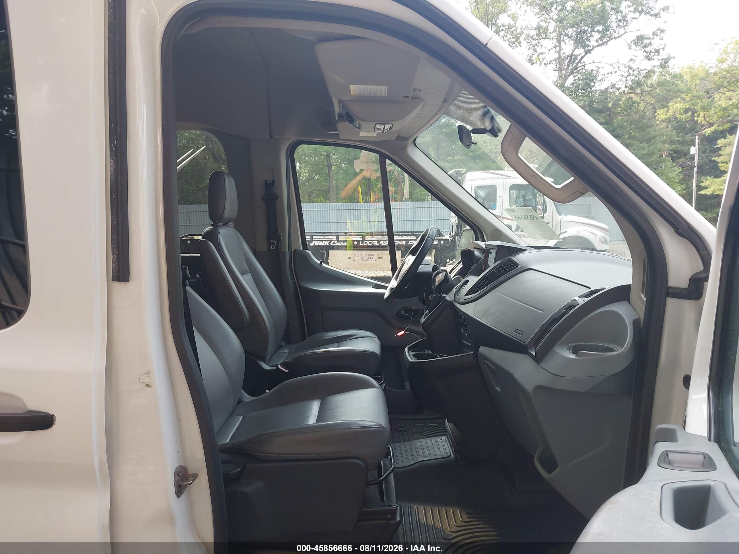 2015 Ford Transit-350 Xl White vin: 1FBAX2CV8FKA26057
