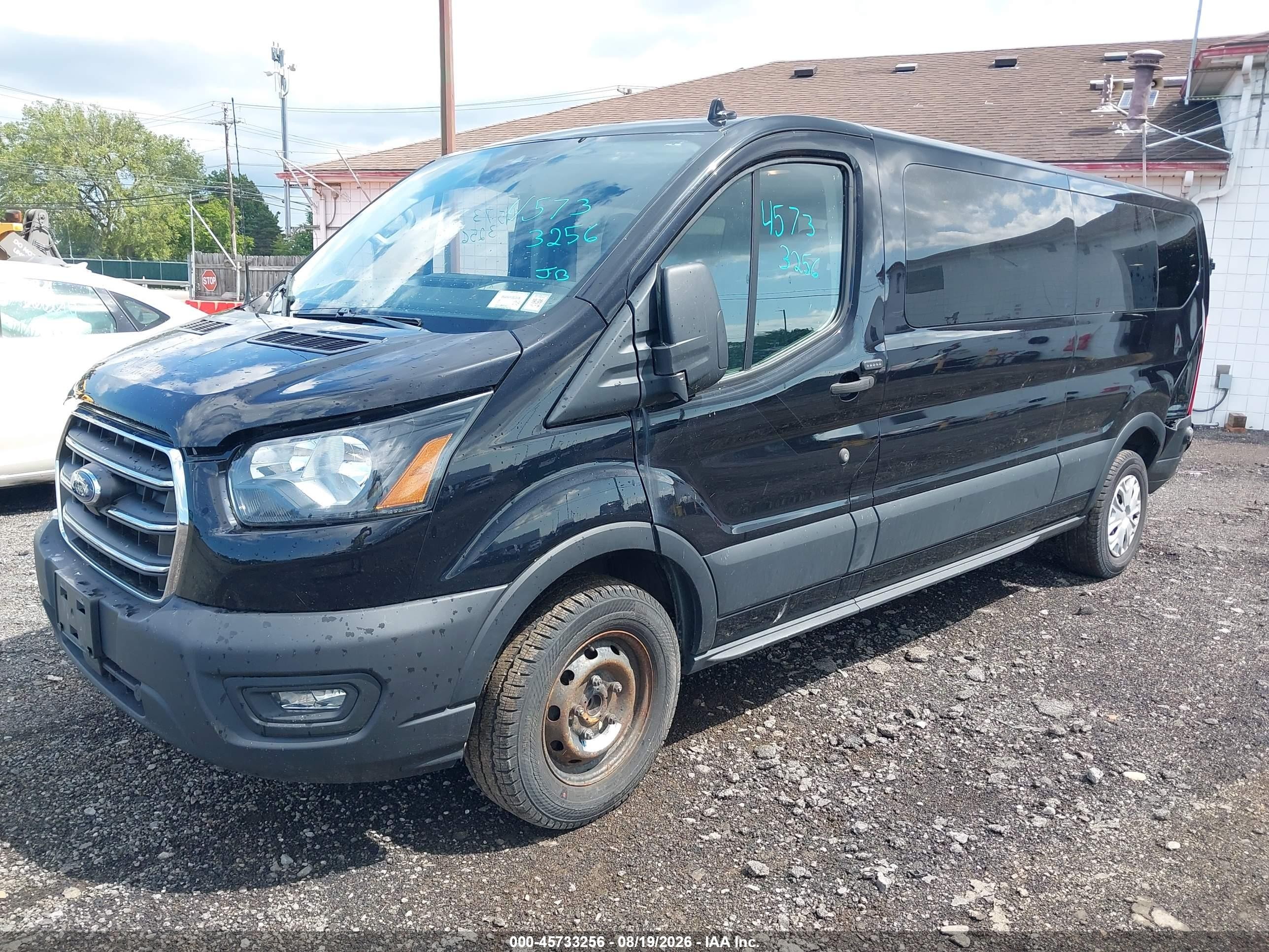 2020 Ford Transit-350 Passenger Van Xl Black vin: 1FBAX2Y80LKA15343
