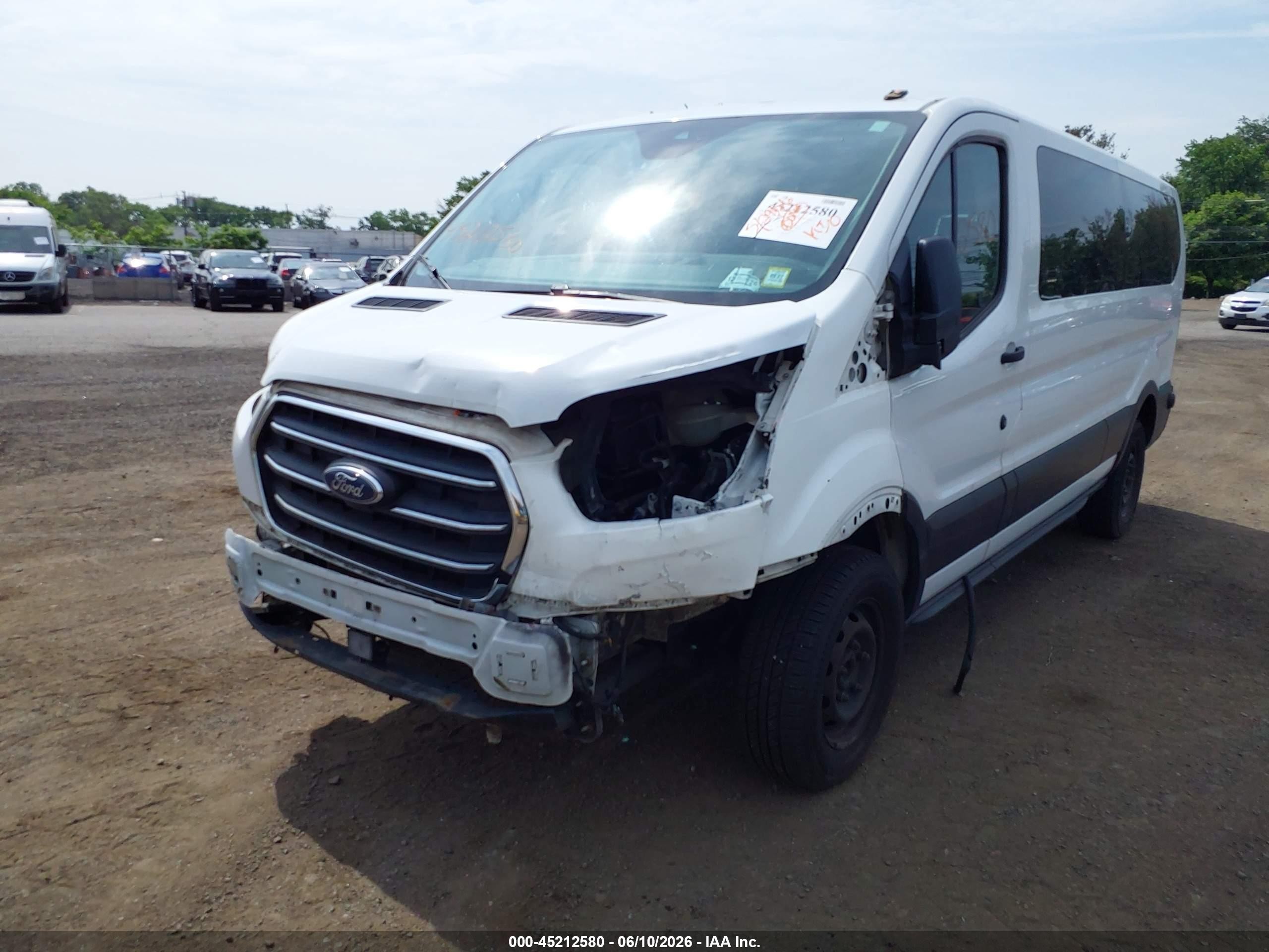 2020 Ford Transit-350 Passenger Van Xl White vin: 1FBAX2Y81LKA29588