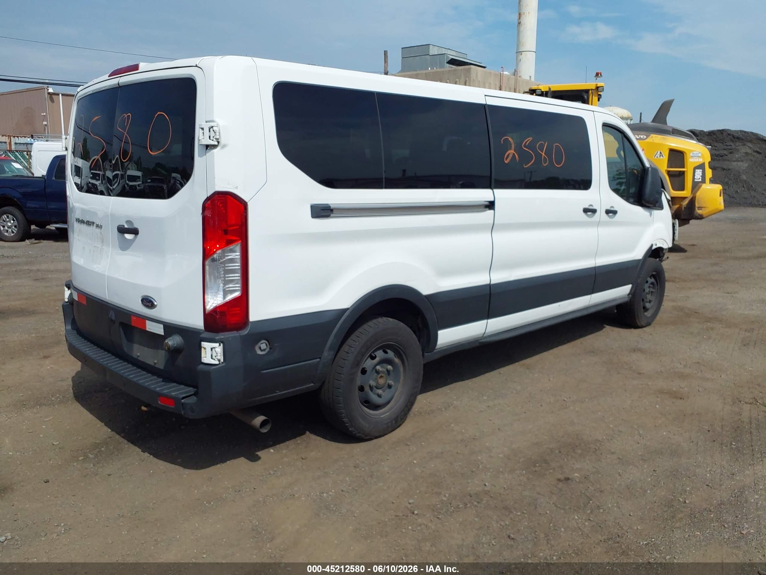 2020 Ford Transit-350 Passenger Van Xl White vin: 1FBAX2Y81LKA29588