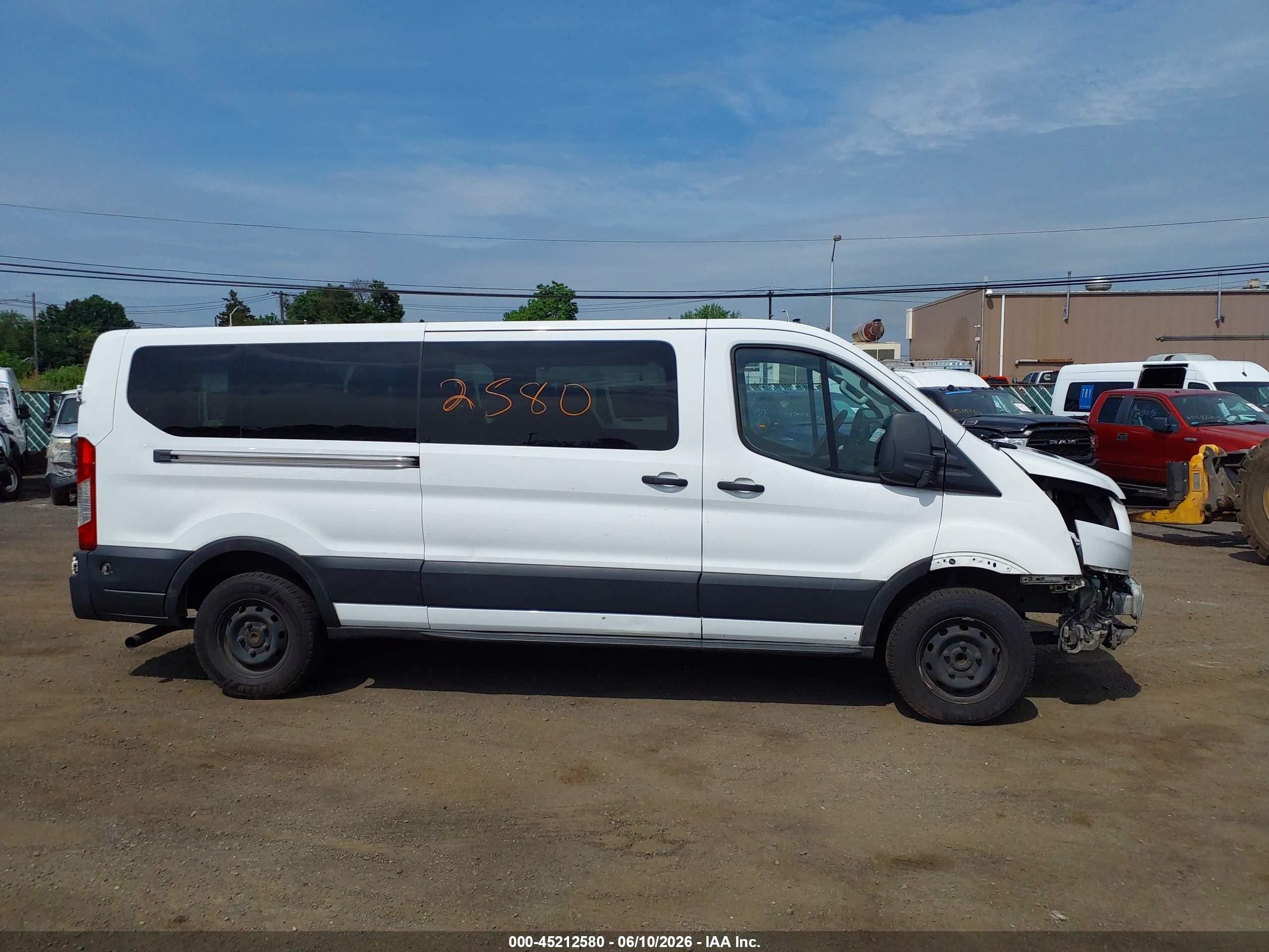 2020 Ford Transit-350 Passenger Van Xl White vin: 1FBAX2Y81LKA29588