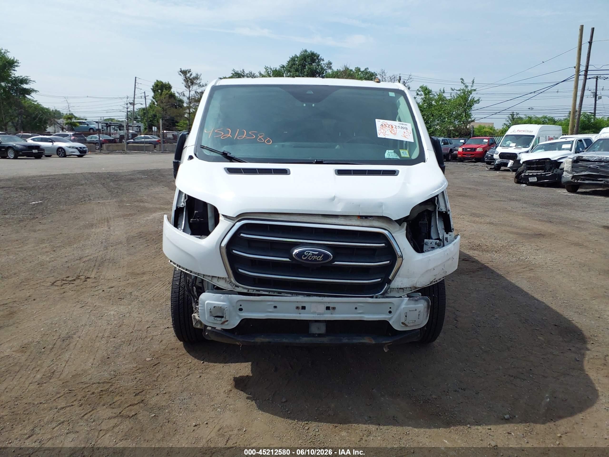 2020 Ford Transit-350 Passenger Van Xl White vin: 1FBAX2Y81LKA29588