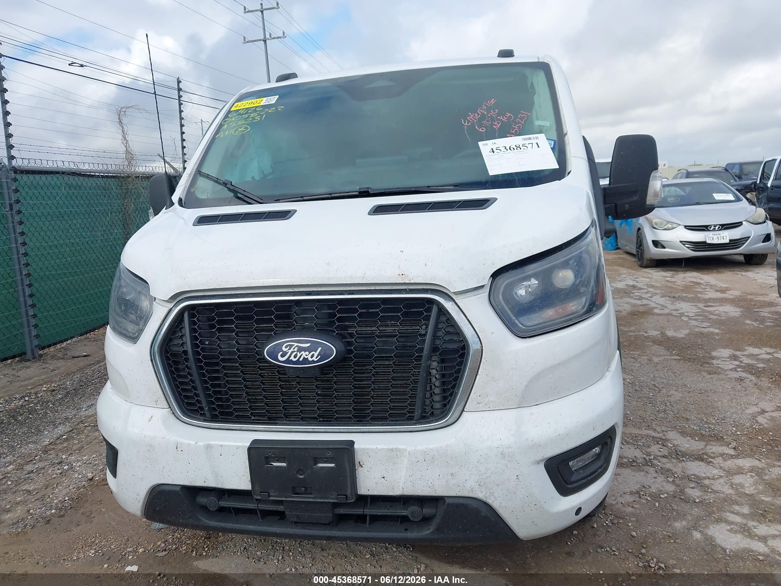 2026 Ford Transit-350 Passenger Van Xlt White vin: 1FBAX2Y82TKA55231