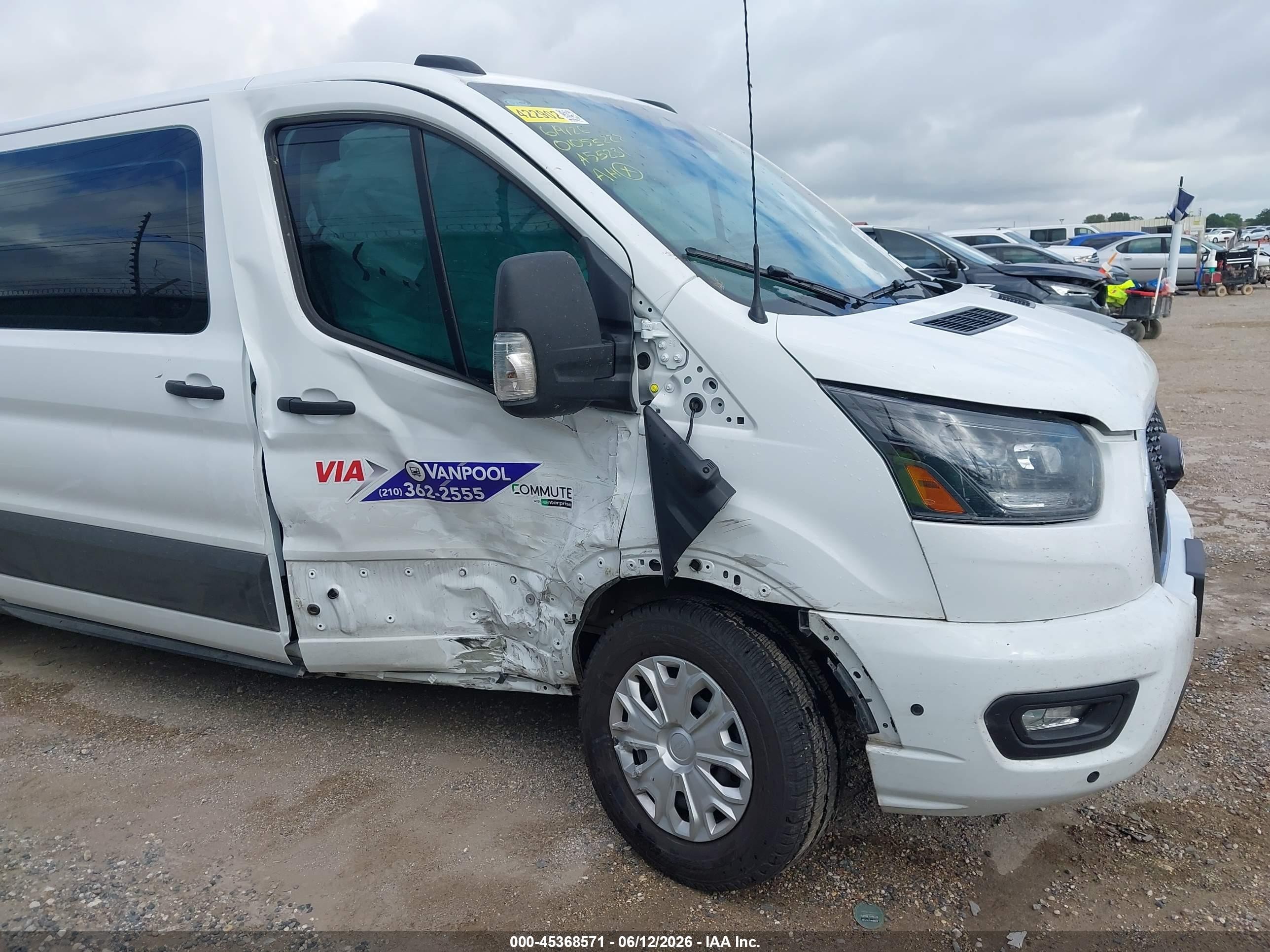2026 Ford Transit-350 Passenger Van Xlt White vin: 1FBAX2Y82TKA55231