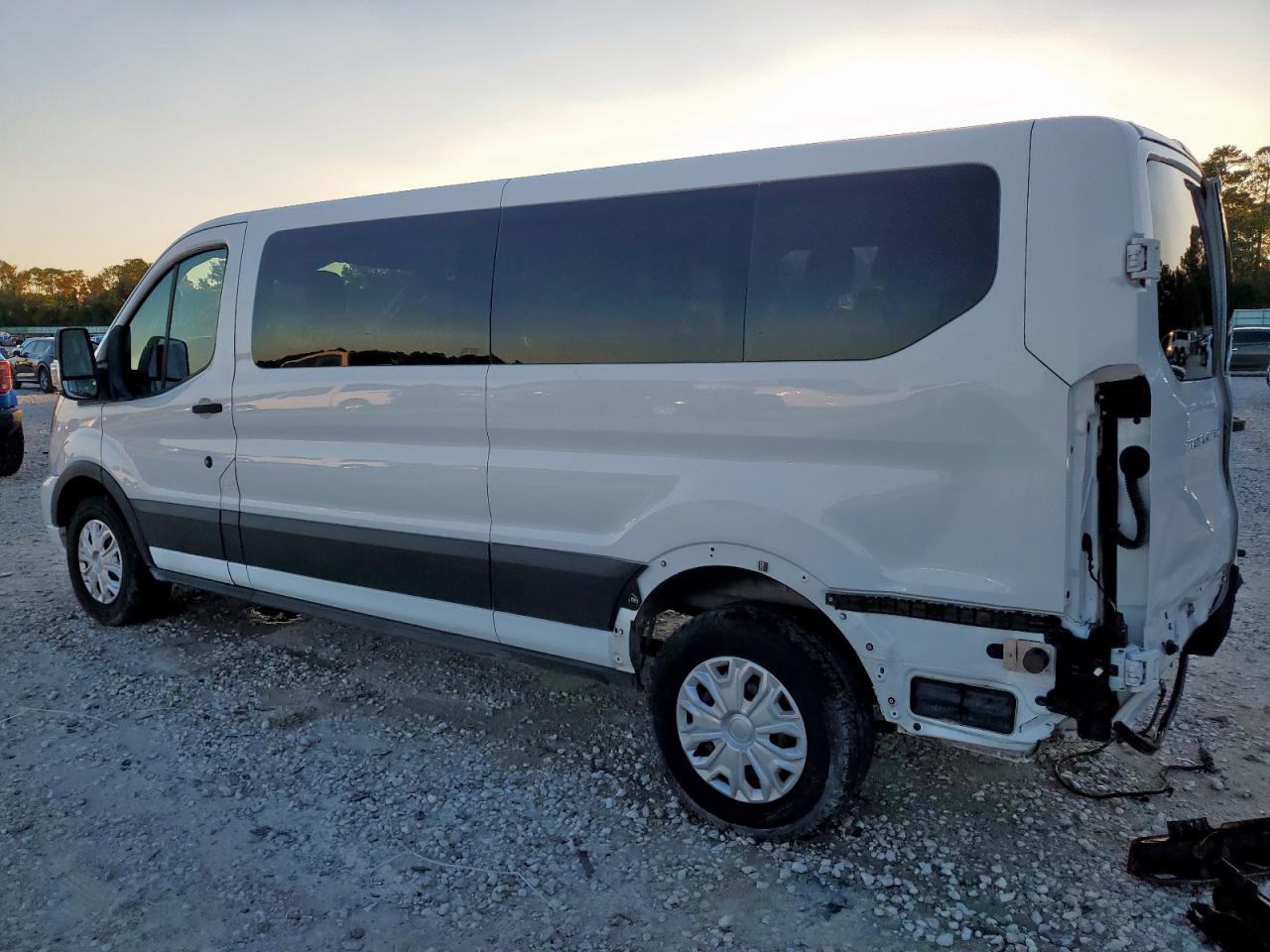 2020 Ford Transit Passenger Wa Белый vin: 1FBAX2Y83LKA61605