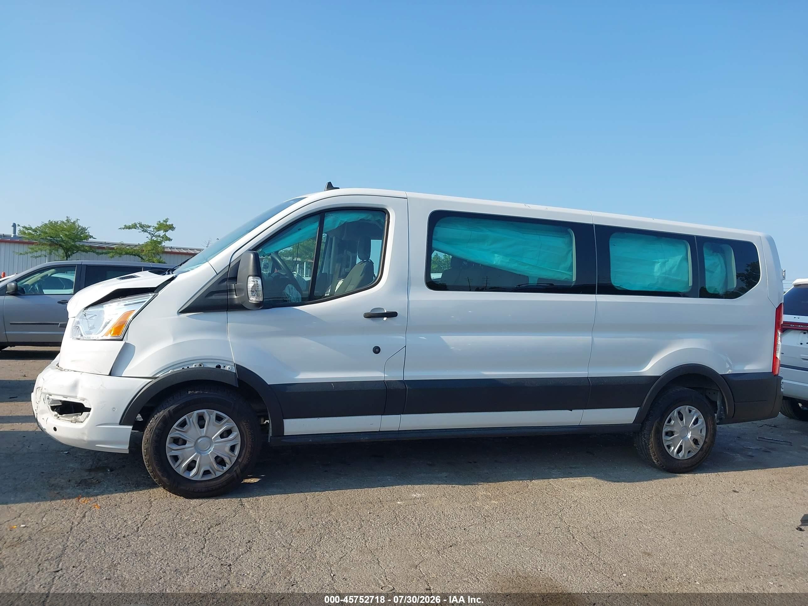 2021 Ford Transit-350 Passenger Van Xlt White vin: 1FBAX2Y86MKA12576