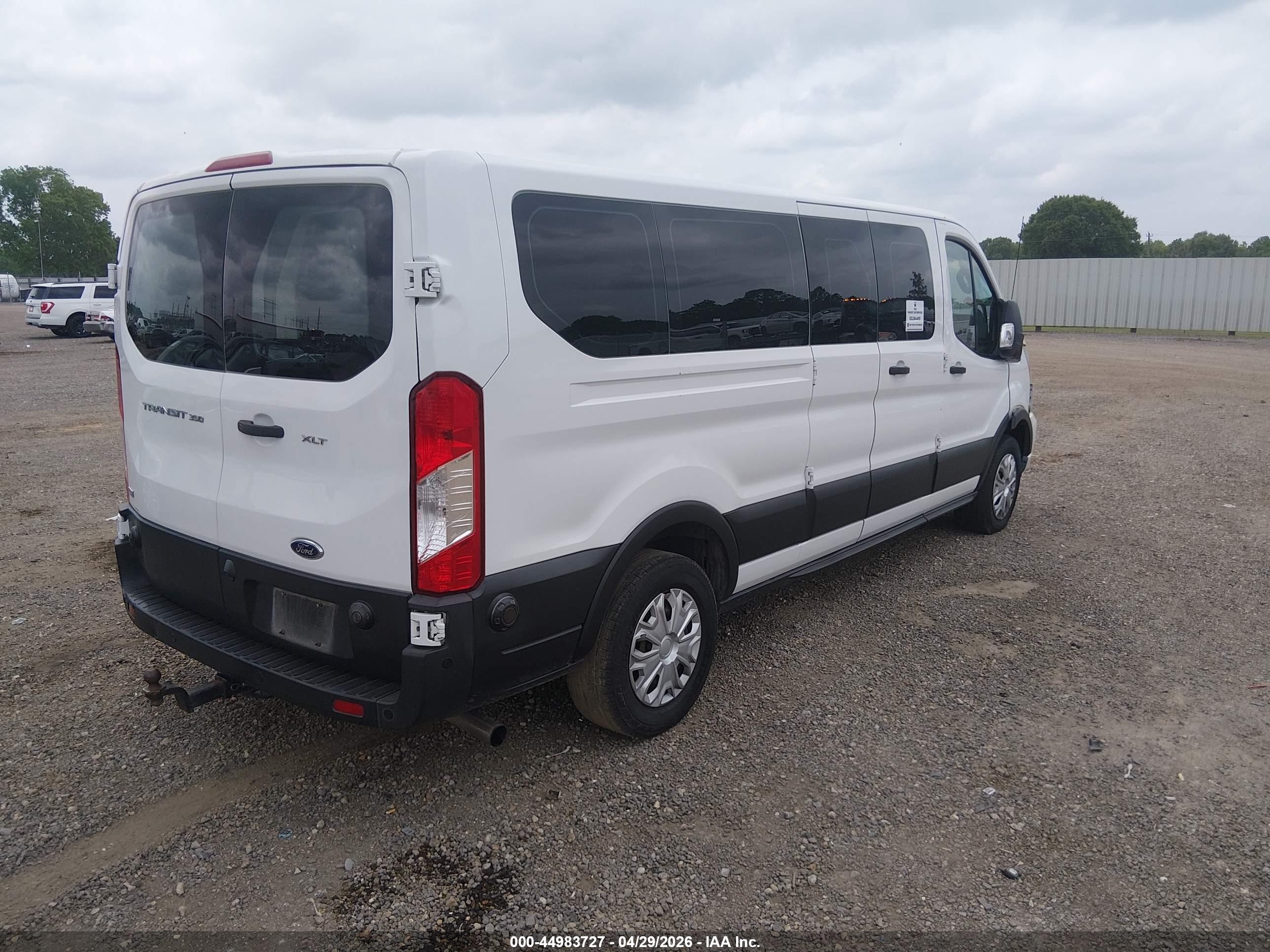 2020 Ford Transit-350 Passenger Van Xlt White vin: 1FBAX2Y88LKA09659