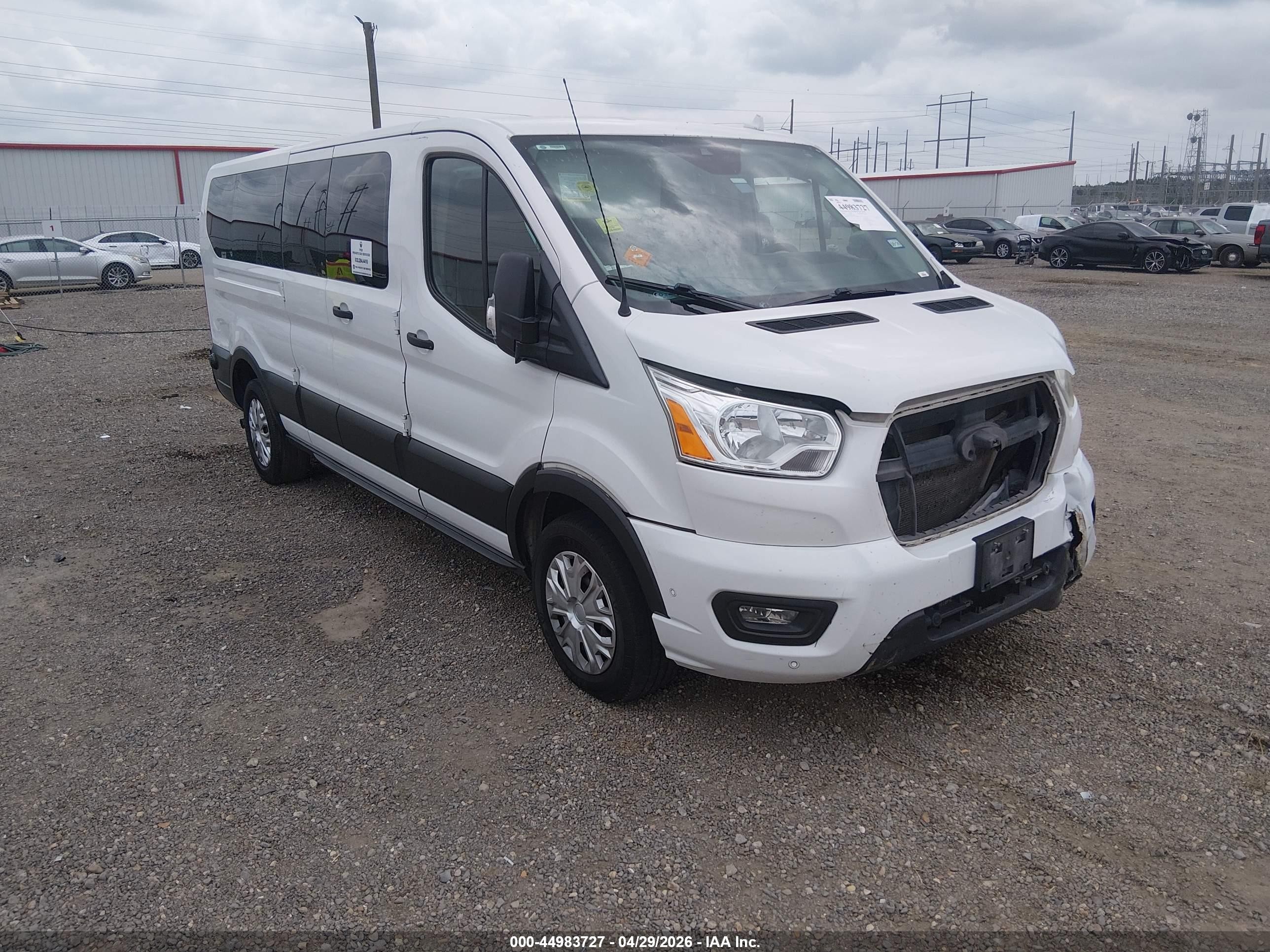 2020 Ford Transit-350 Passenger Van Xlt White vin: 1FBAX2Y88LKA09659