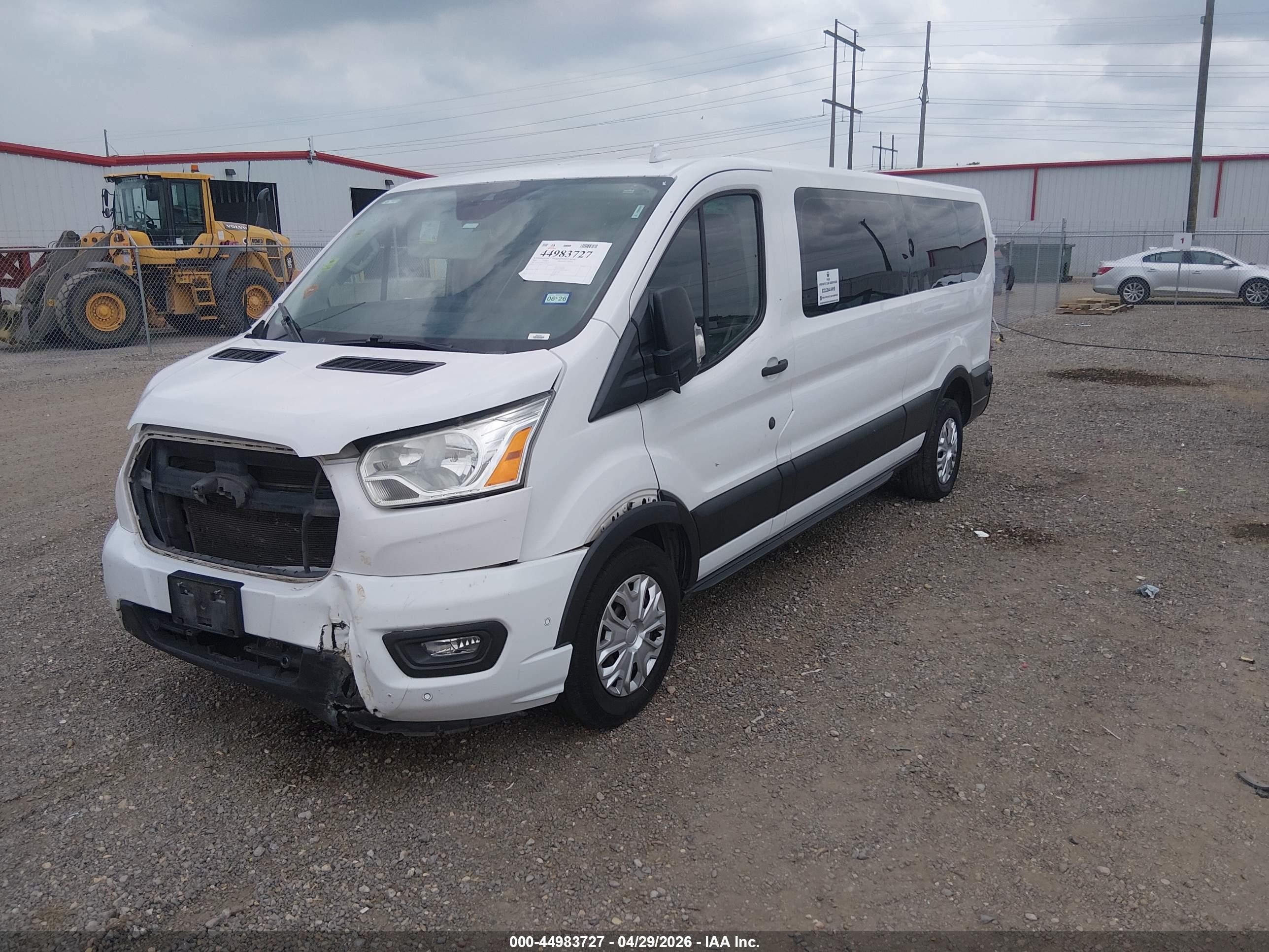 2020 Ford Transit-350 Passenger Van Xlt White vin: 1FBAX2Y88LKA09659