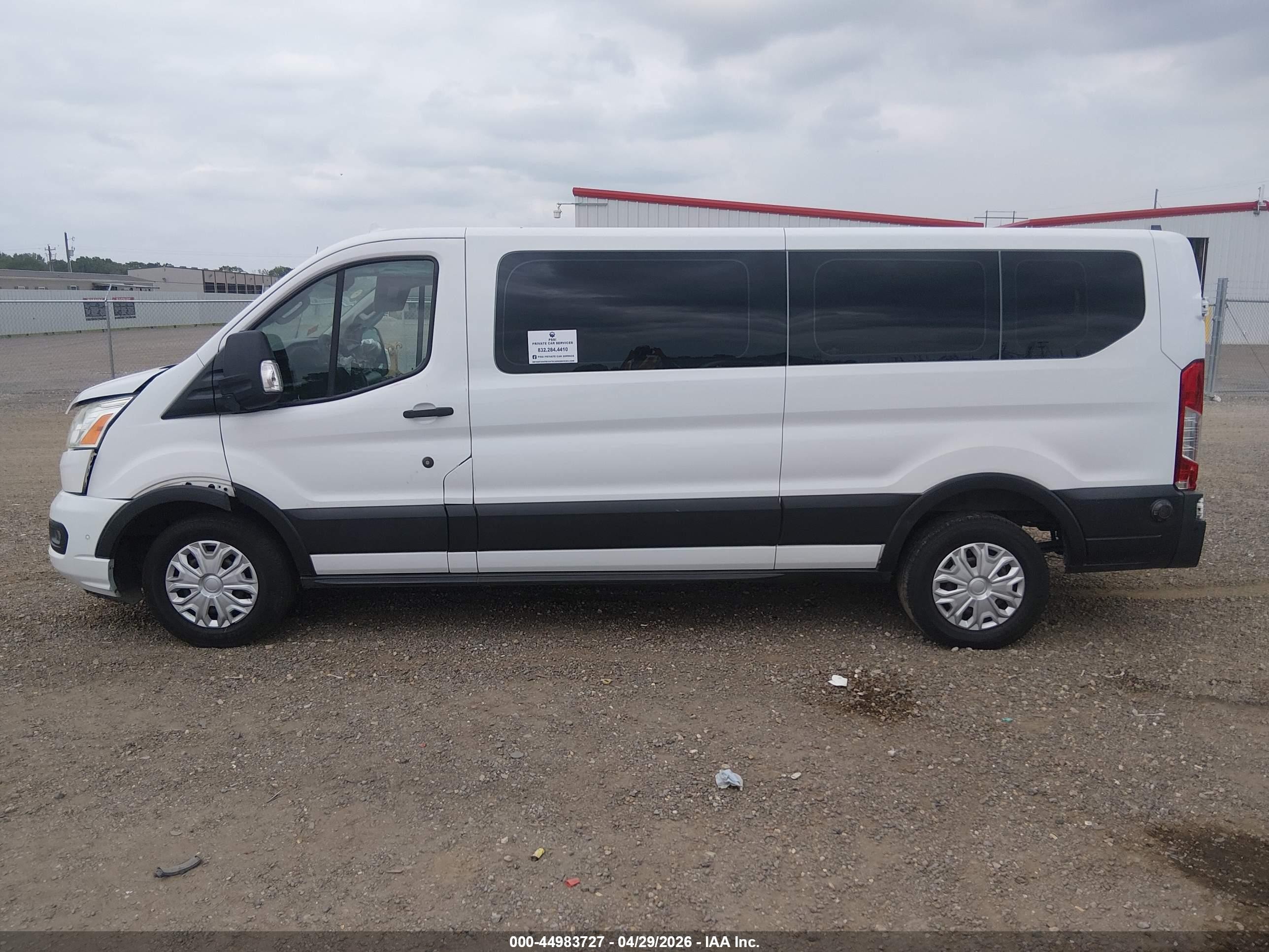2020 Ford Transit-350 Passenger Van Xlt White vin: 1FBAX2Y88LKA09659