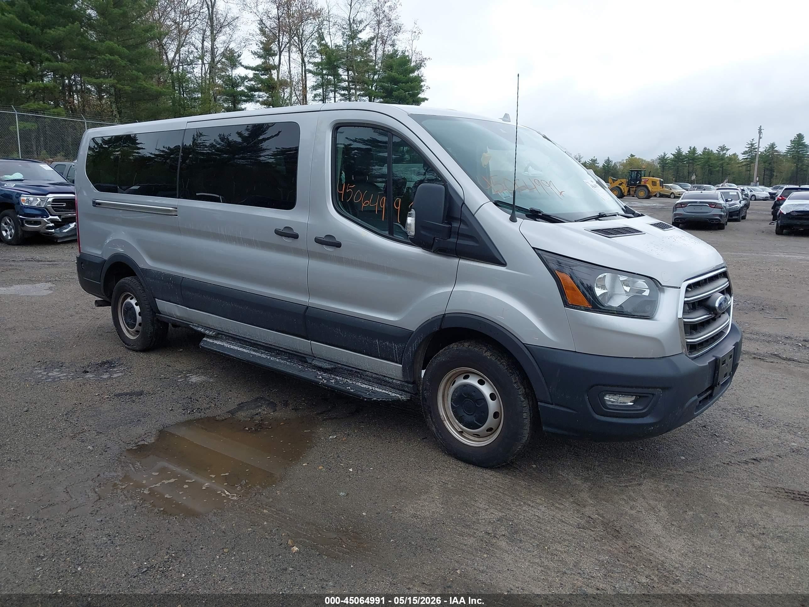2020 Ford Transit-350 Passenger Van Xl Silver vin: 1FBAX2Y89LKA03143