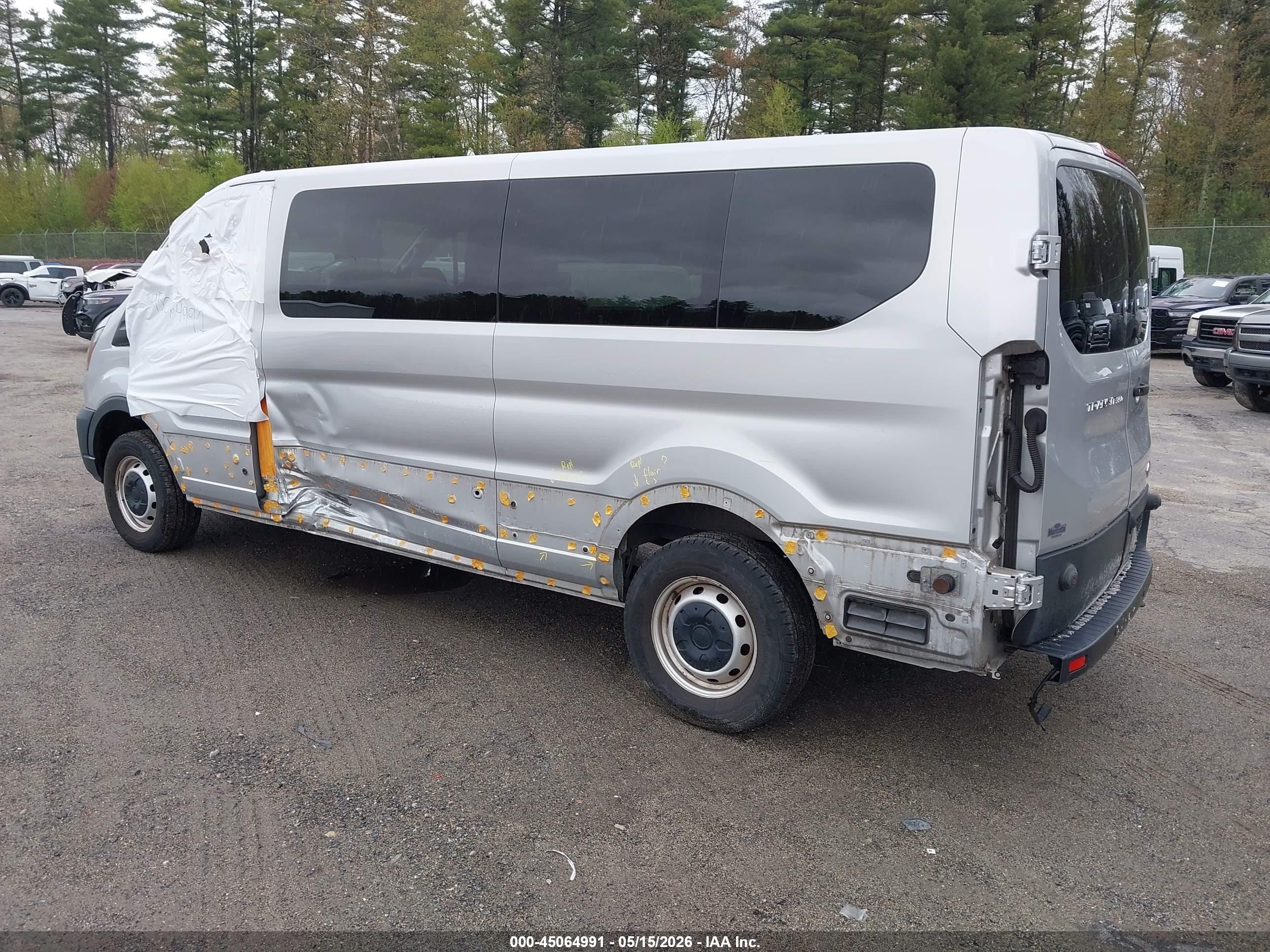 2020 Ford Transit-350 Passenger Van Xl Silver vin: 1FBAX2Y89LKA03143