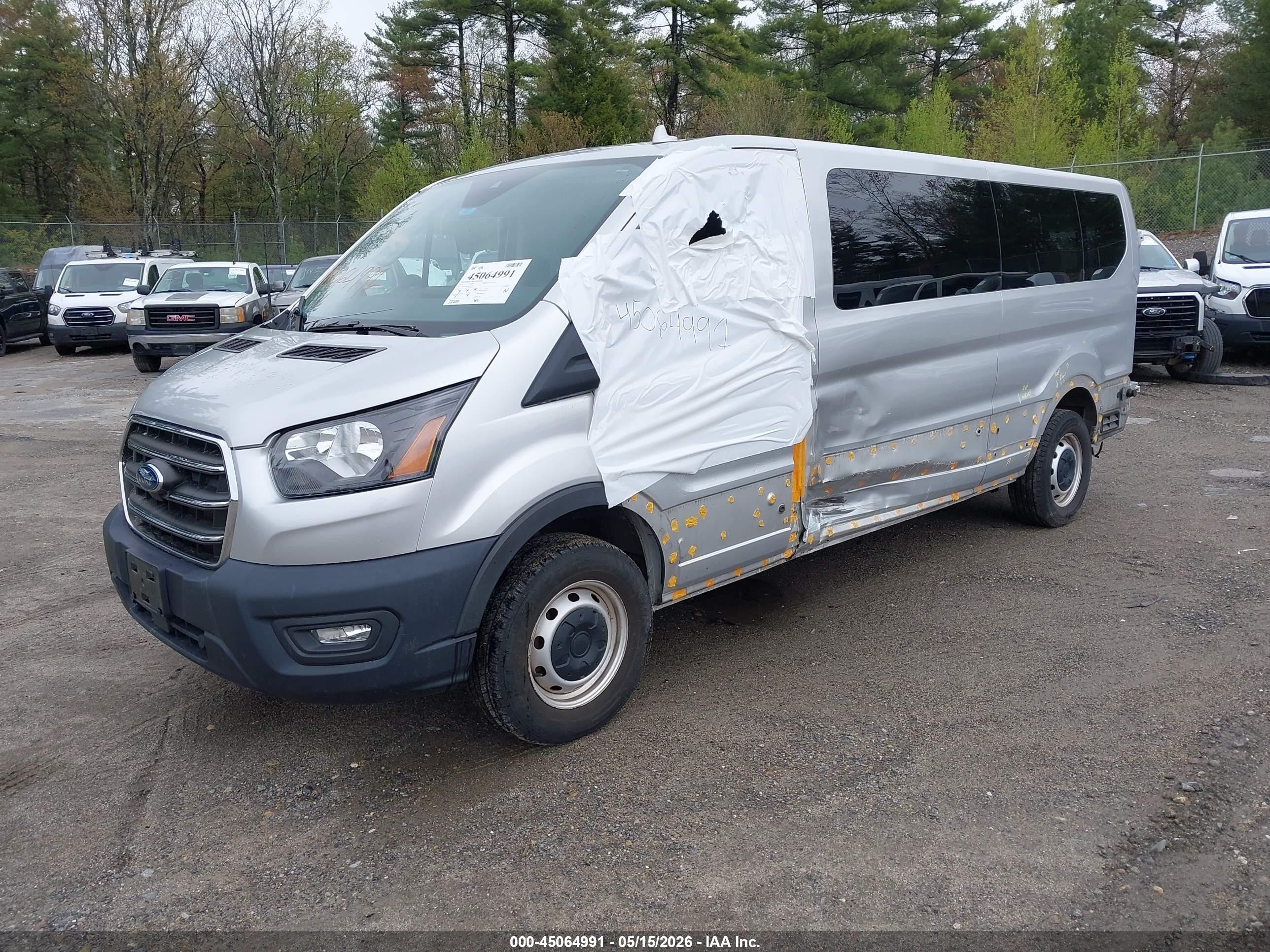 2020 Ford Transit-350 Passenger Van Xl Silver vin: 1FBAX2Y89LKA03143