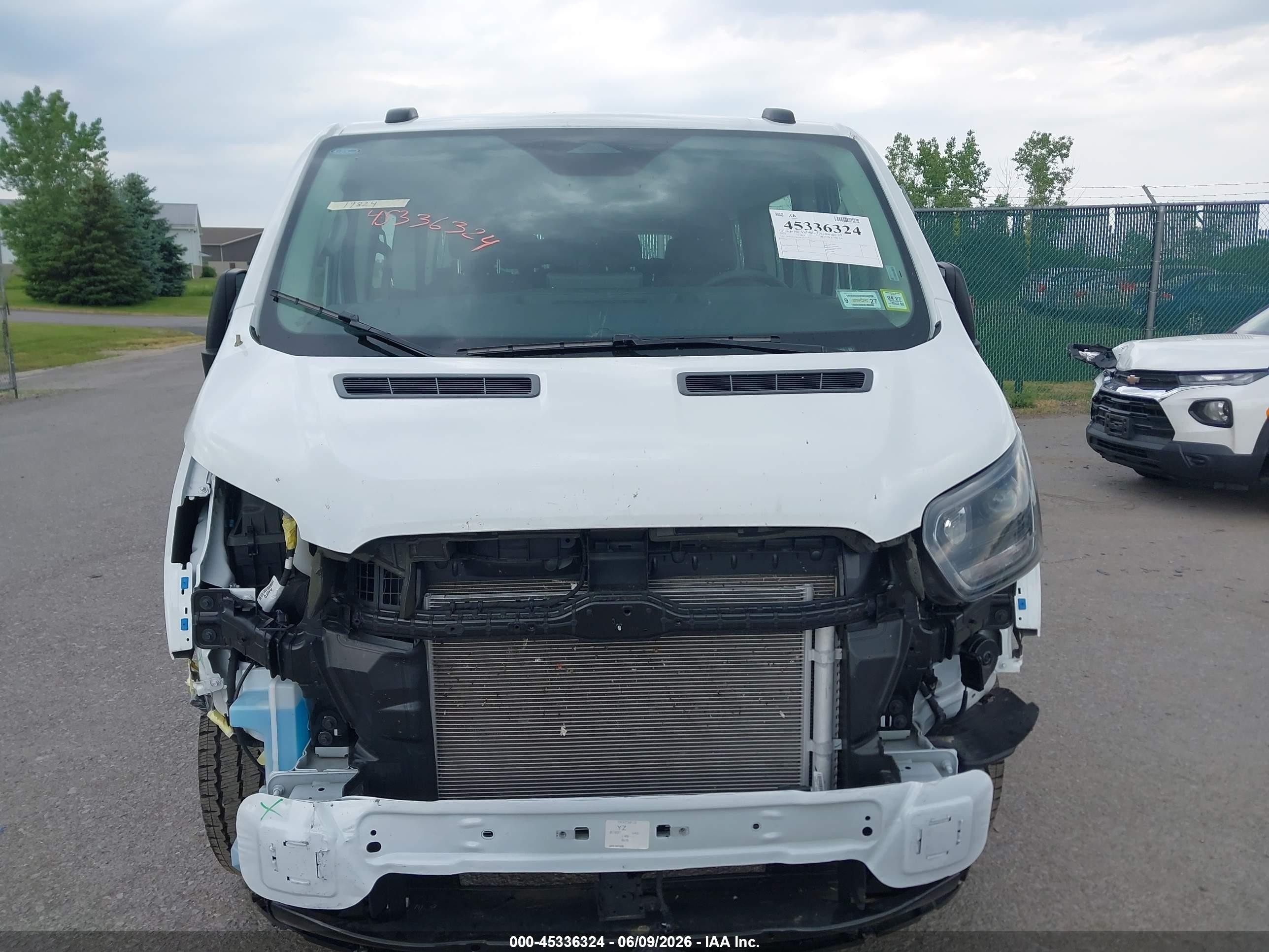 2026 Ford Transit-350 Passenger Van Xlt White vin: 1FBAX2Y89TKA73015