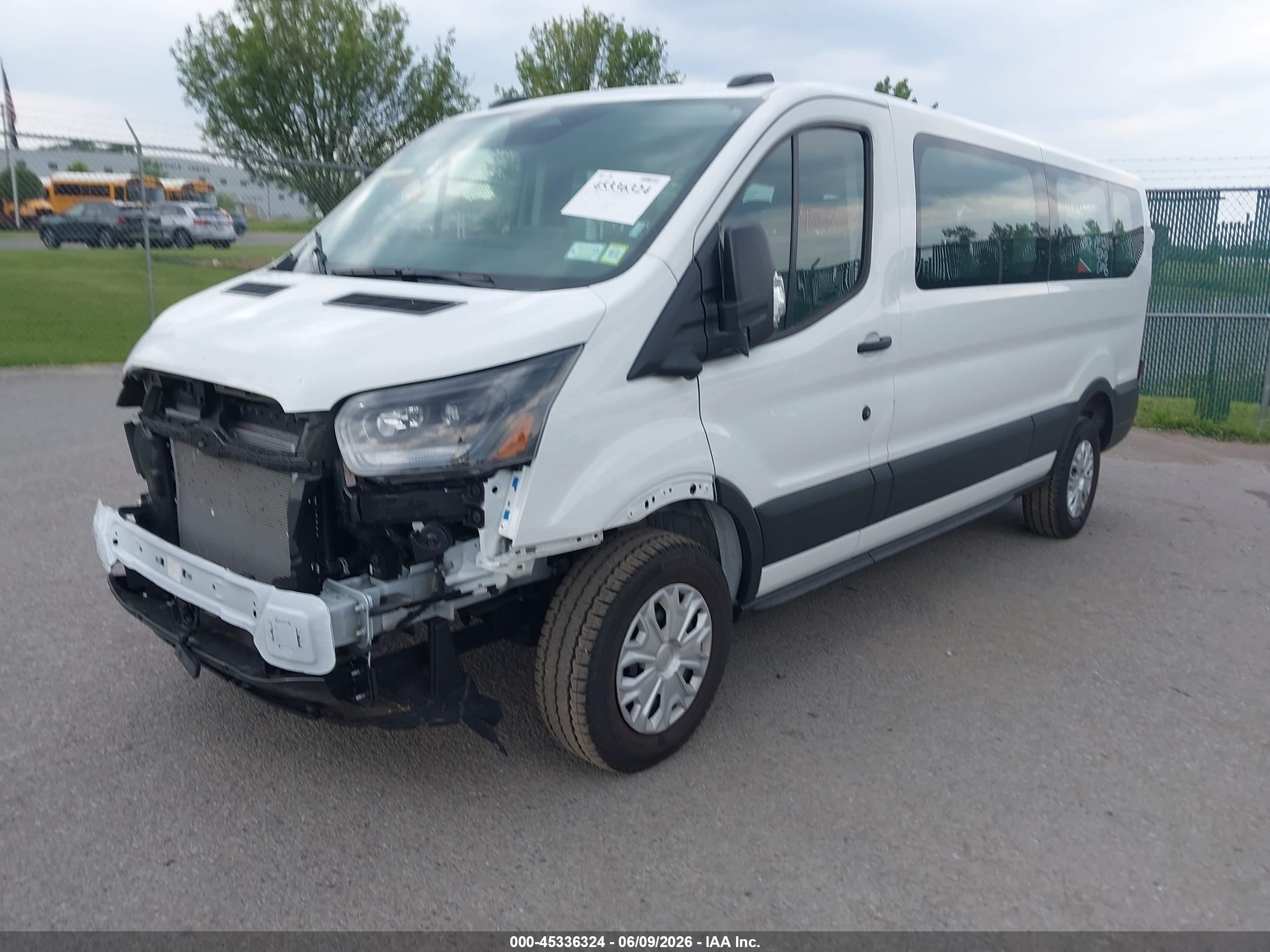2026 Ford Transit-350 Passenger Van Xlt White vin: 1FBAX2Y89TKA73015