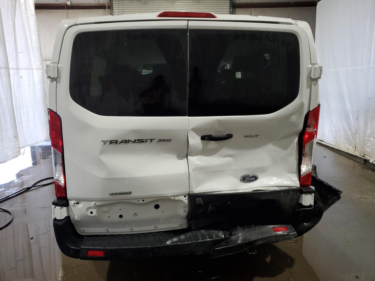 2025 Ford Transit T-350 White vin: 1FBAX2YG3SKA57124 Damage: Right Tail Light, Broken, Replacement Required