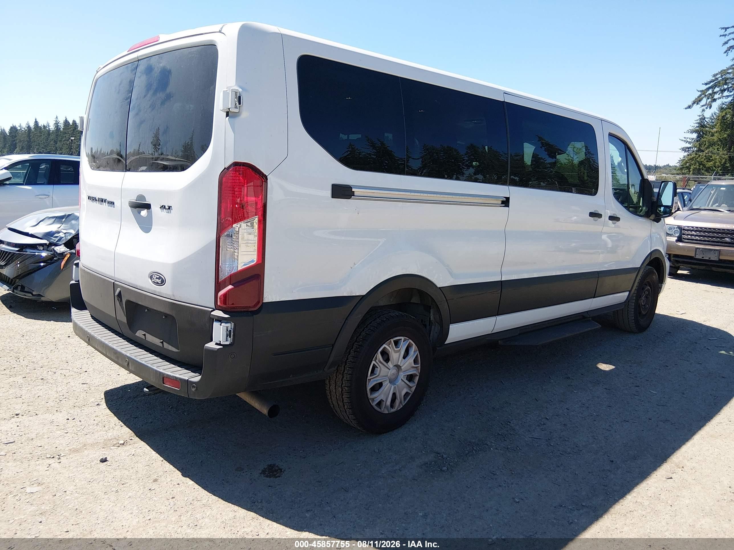 2026 Ford Transit-350 Passenger Van Xlt White vin: 1FBAX2YG4TKA51978