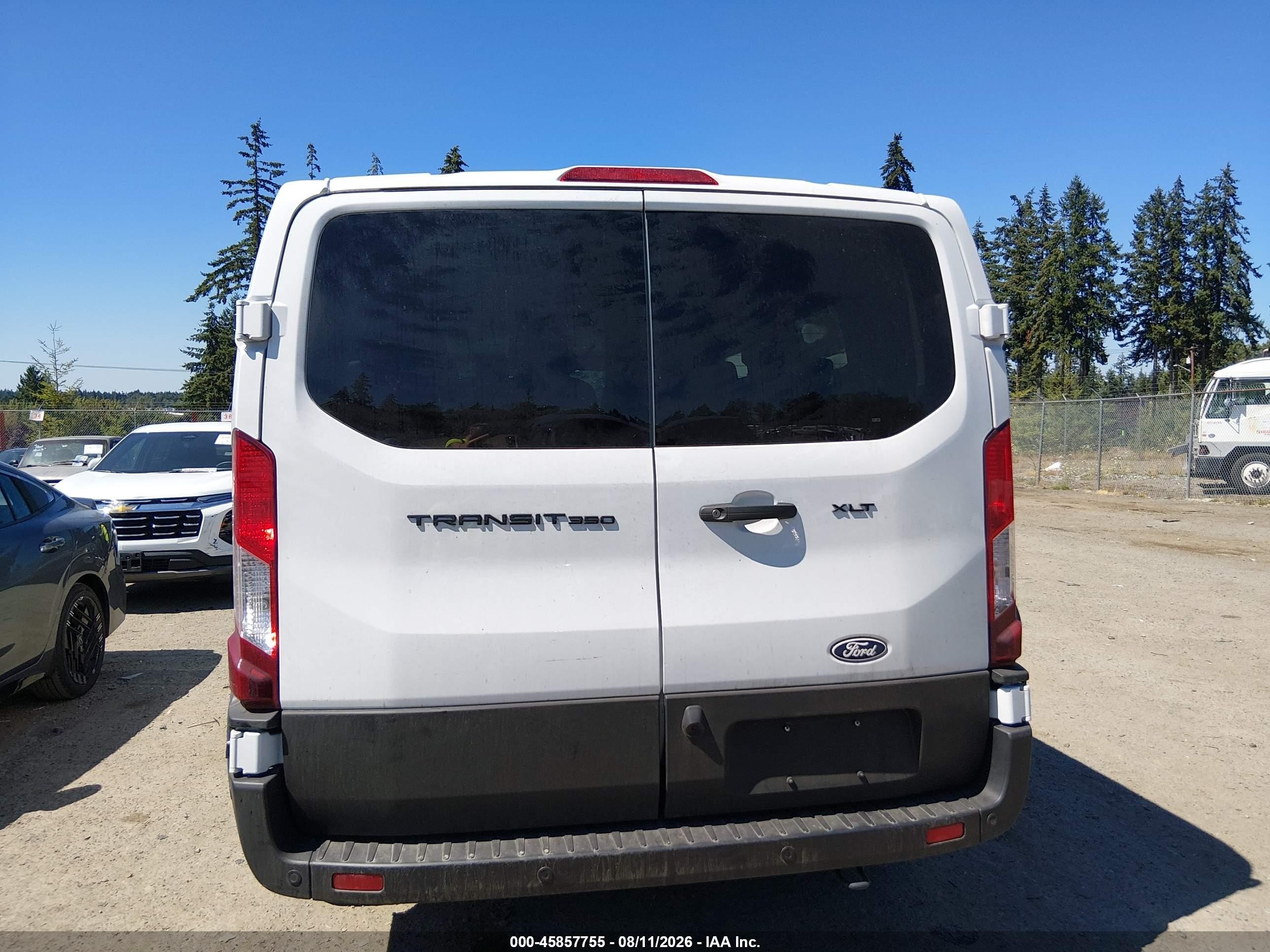 2026 Ford Transit-350 Passenger Van Xlt White vin: 1FBAX2YG4TKA51978