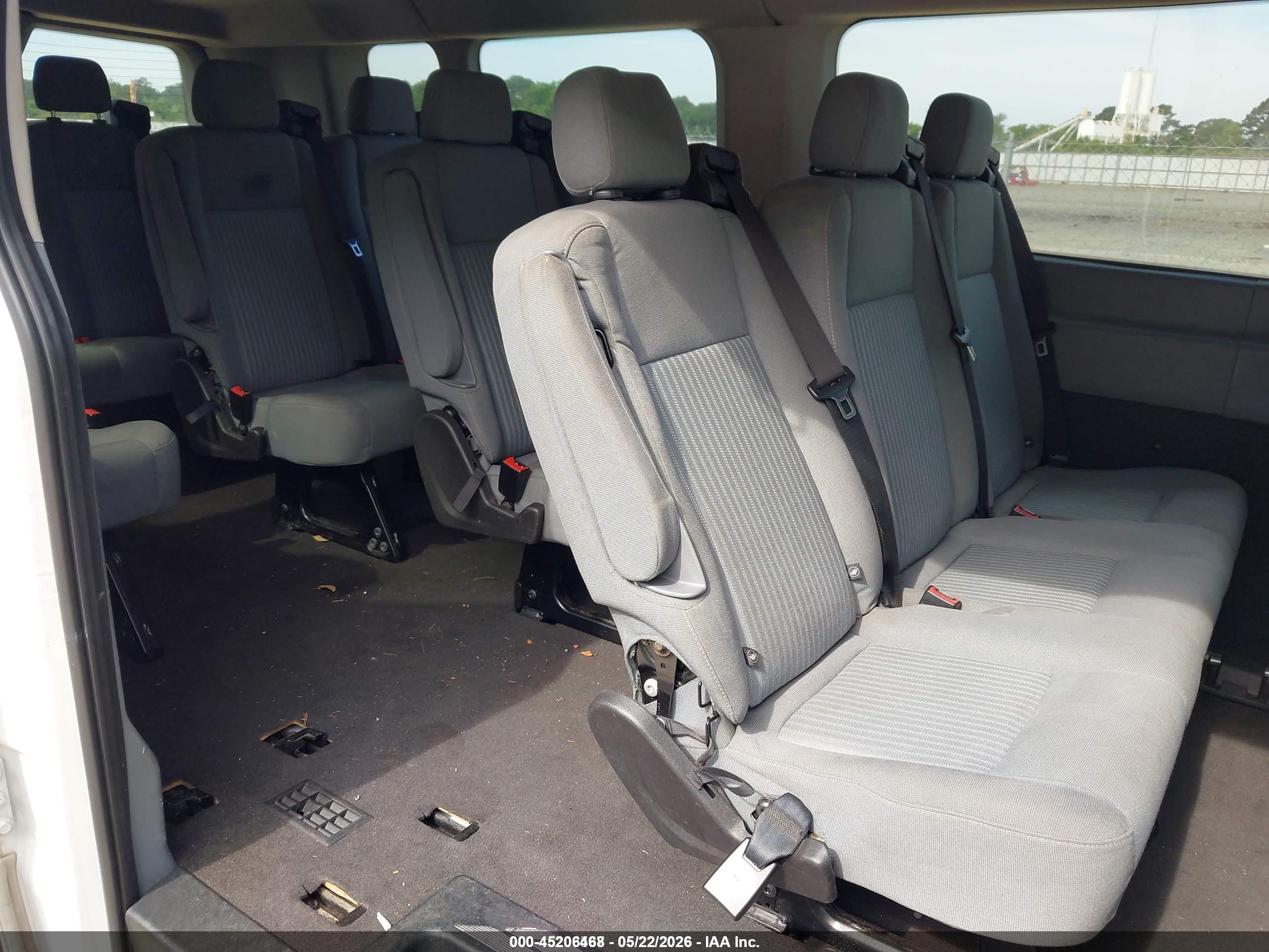 2015 Ford Transit-350 Xlt White vin: 1FBAX2ZV9FKB01694