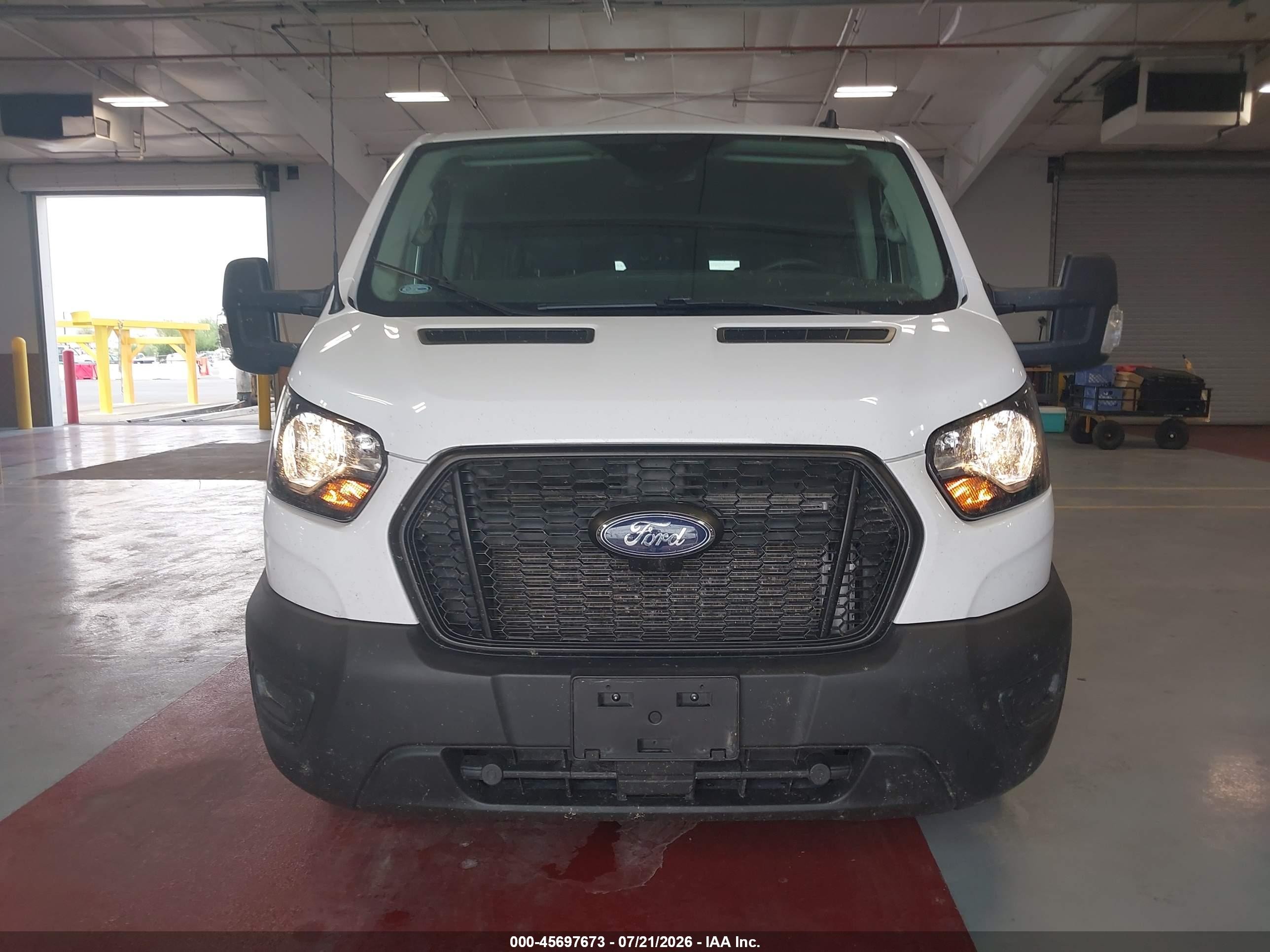 2023 Ford Transit-350 Passenger Van Xl White vin: 1FBAX9Y89PKA25786
