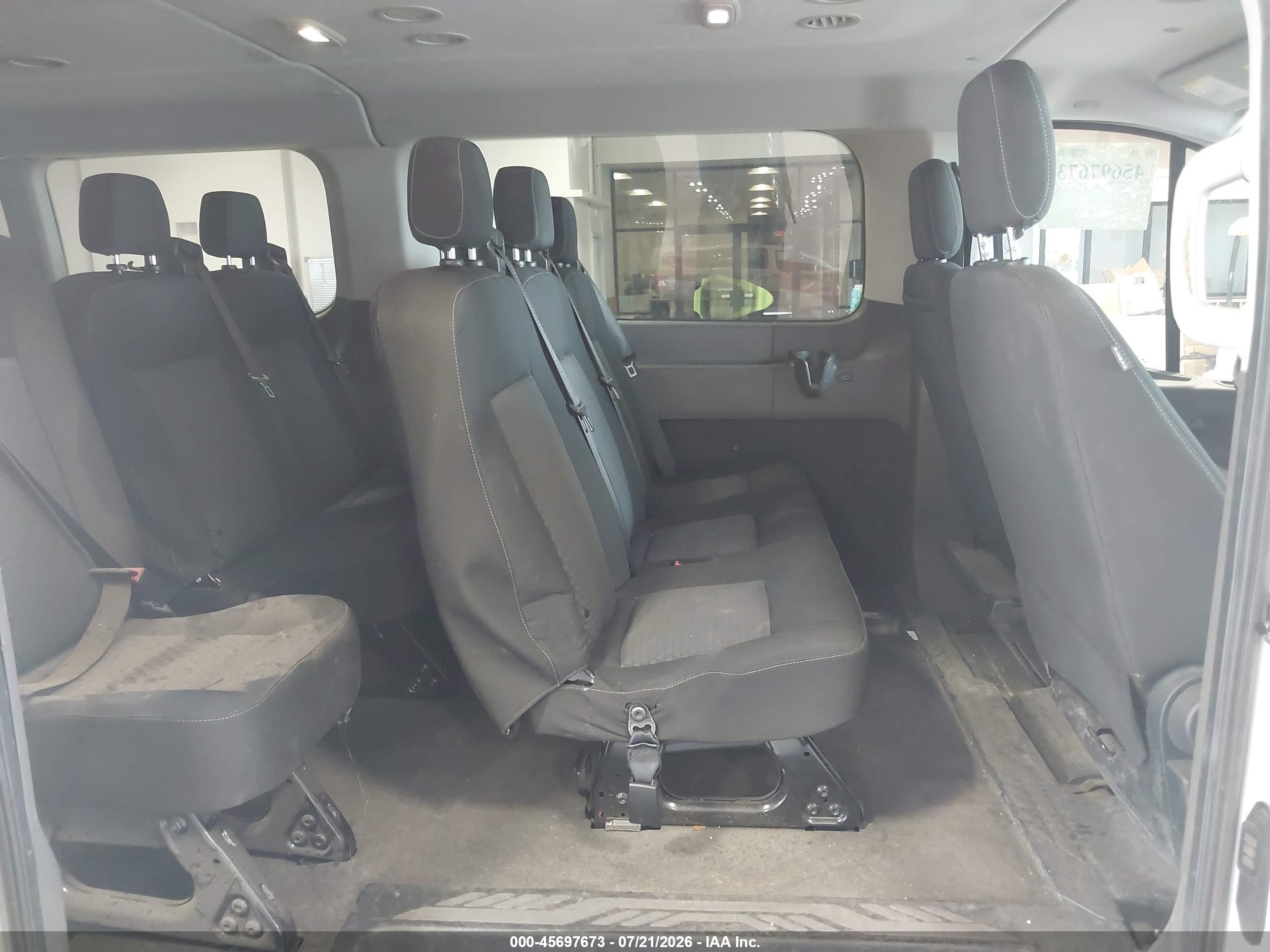 2023 Ford Transit-350 Passenger Van Xl White vin: 1FBAX9Y89PKA25786