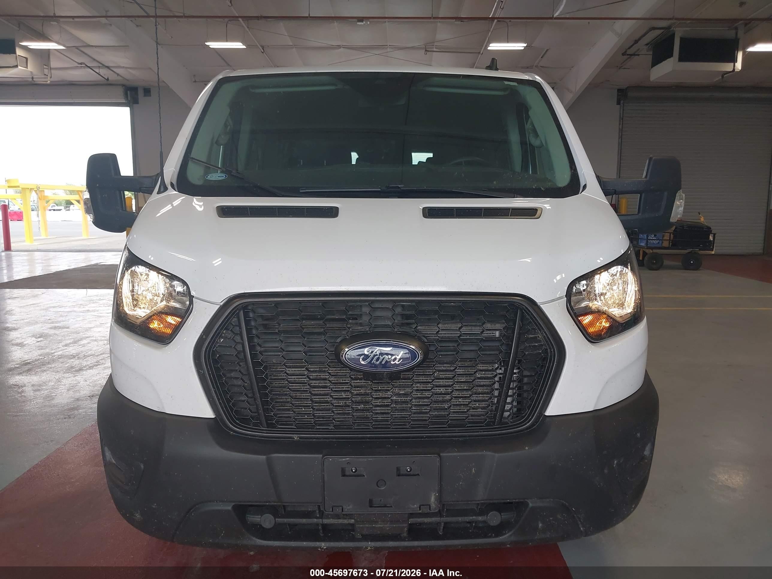 2023 Ford Transit-350 Passenger Van Xl White vin: 1FBAX9Y89PKA25786