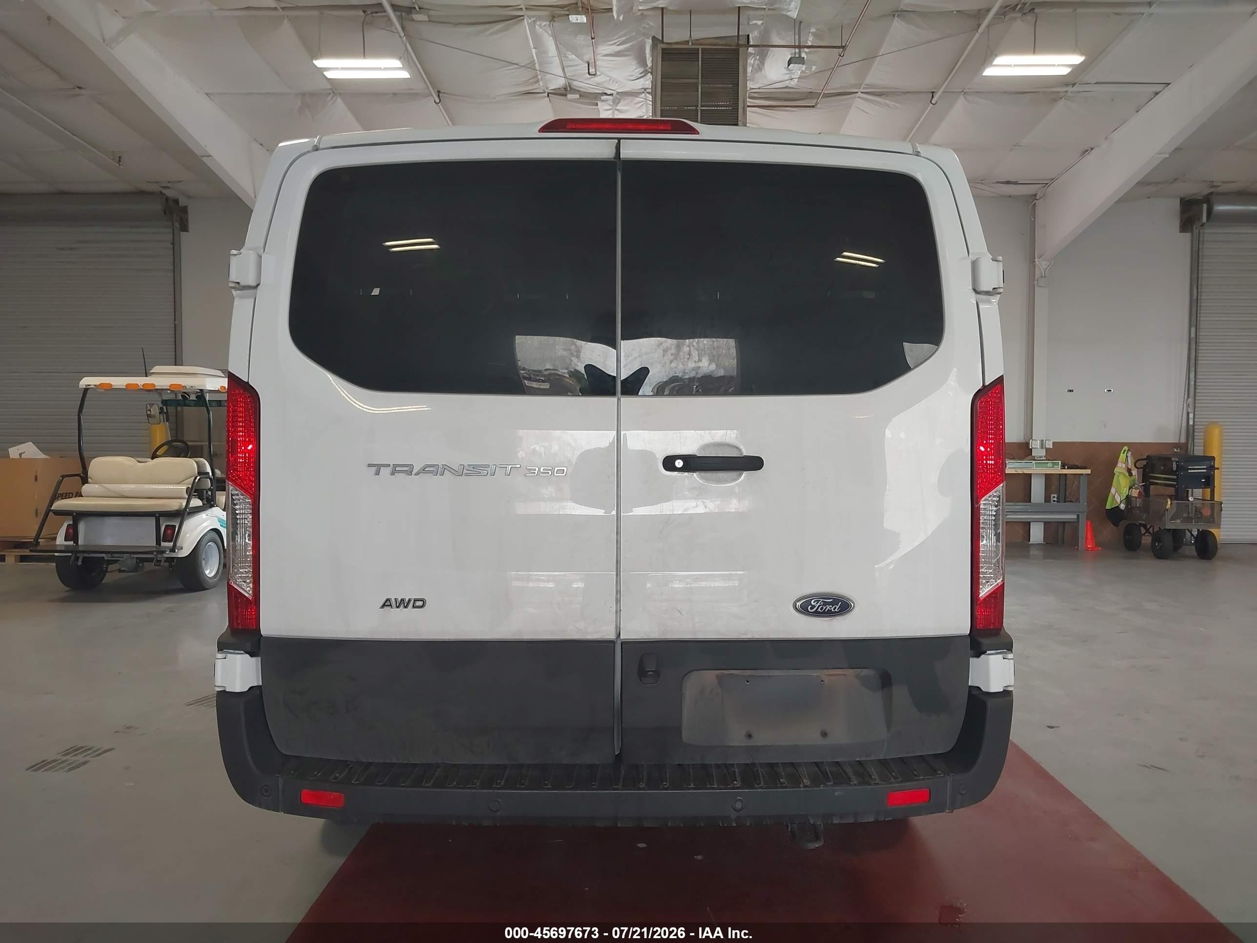 2023 Ford Transit-350 Passenger Van Xl White vin: 1FBAX9Y89PKA25786