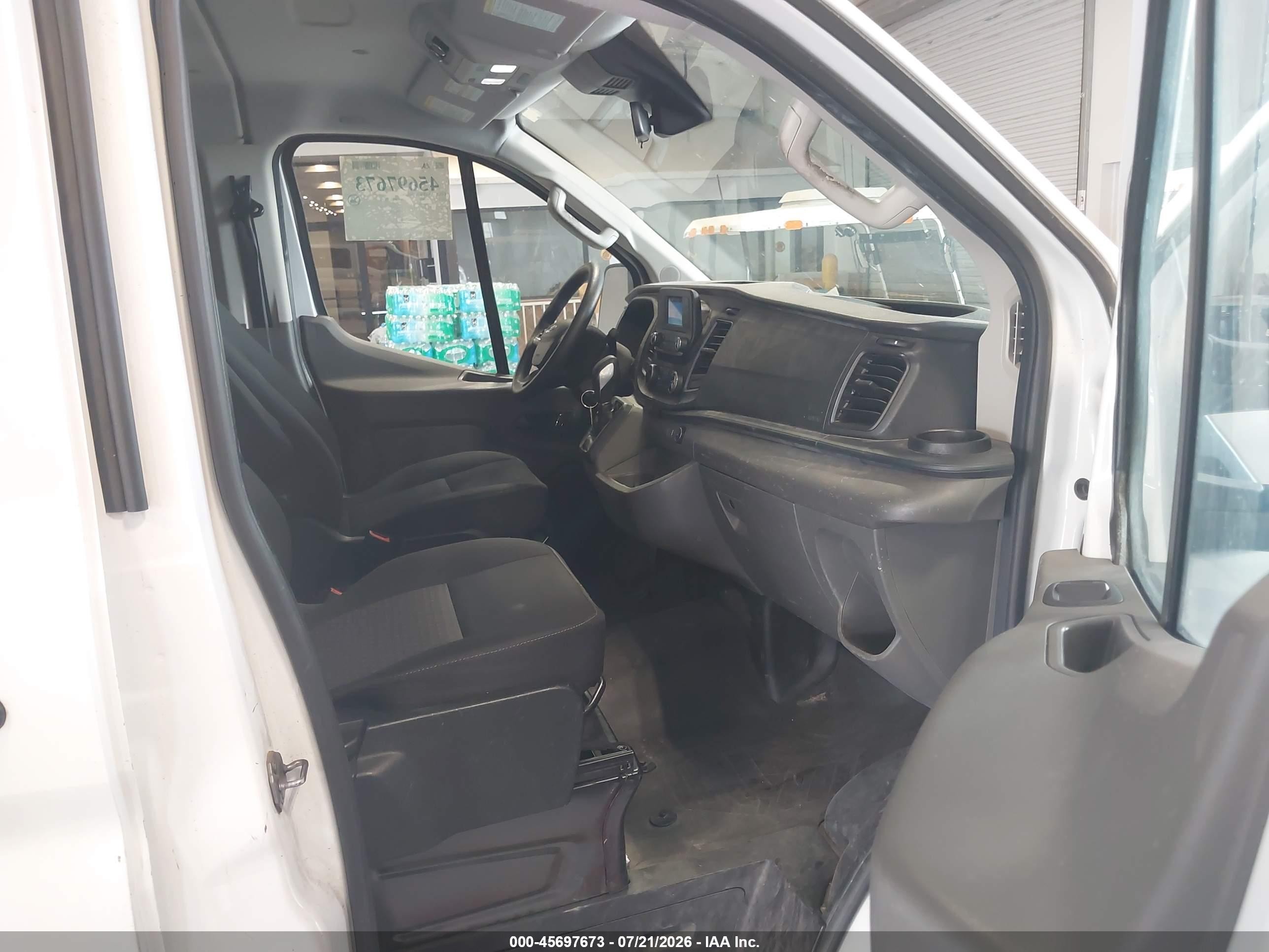 2023 Ford Transit-350 Passenger Van Xl White vin: 1FBAX9Y89PKA25786