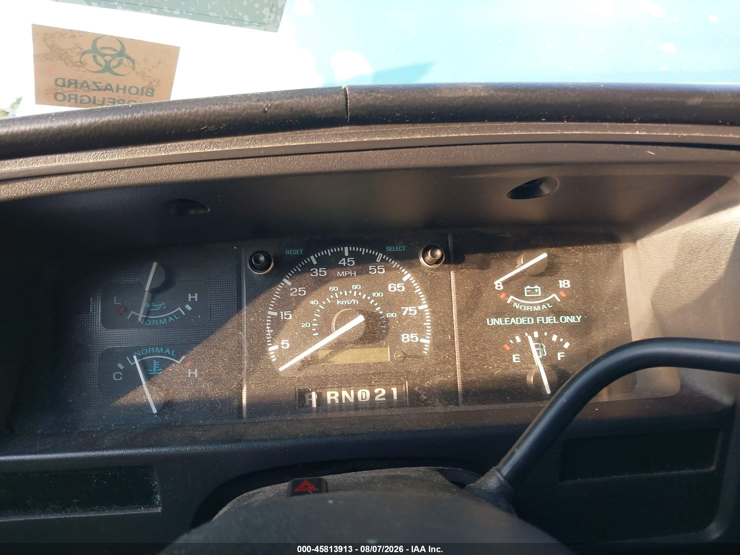 1994 Ford Econoline E350 Super Duty Green vin: 1FBHS31H7RHA49363