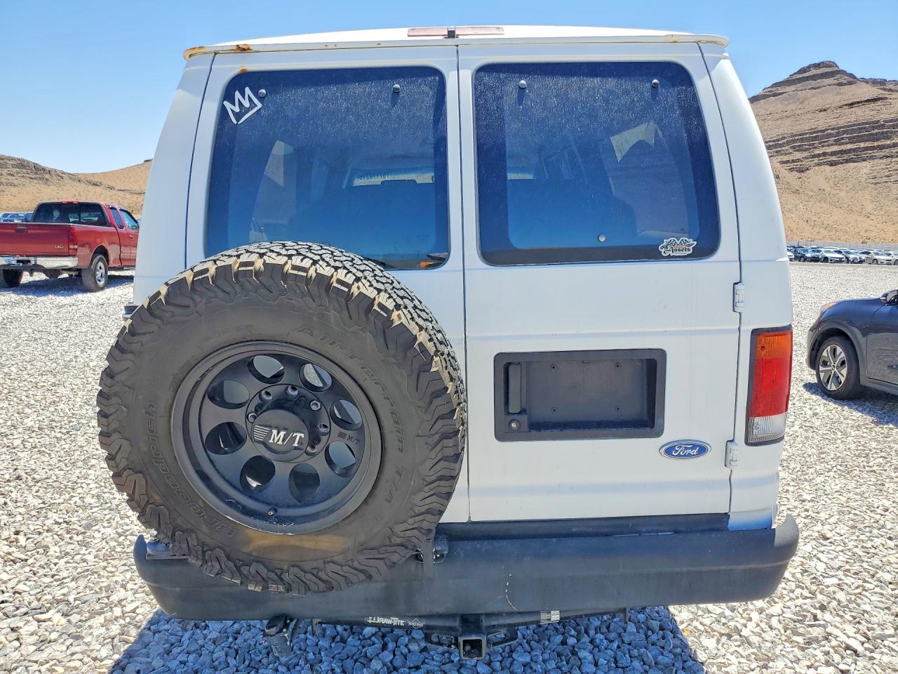 1993 Ford E-350 White vin: 1FBJS31G1PHB28422