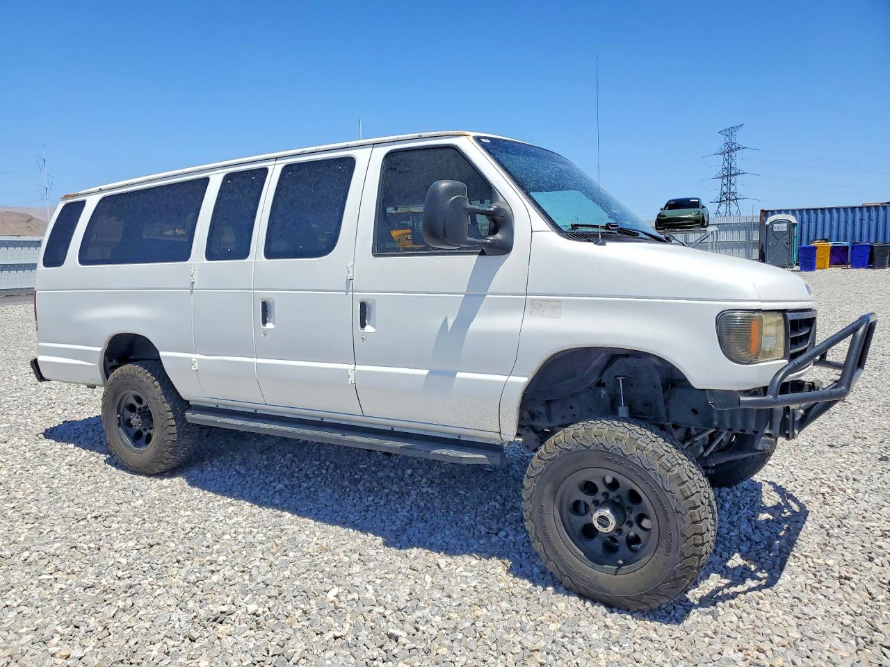 1993 Ford E-350 White vin: 1FBJS31G1PHB28422