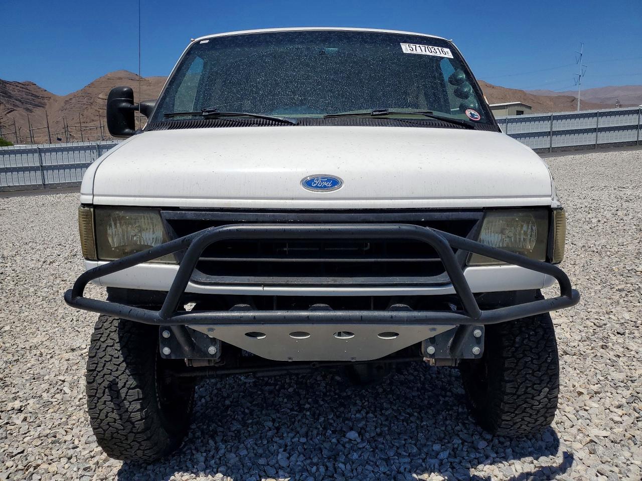 1993 Ford E-350 White vin: 1FBJS31G1PHB28422