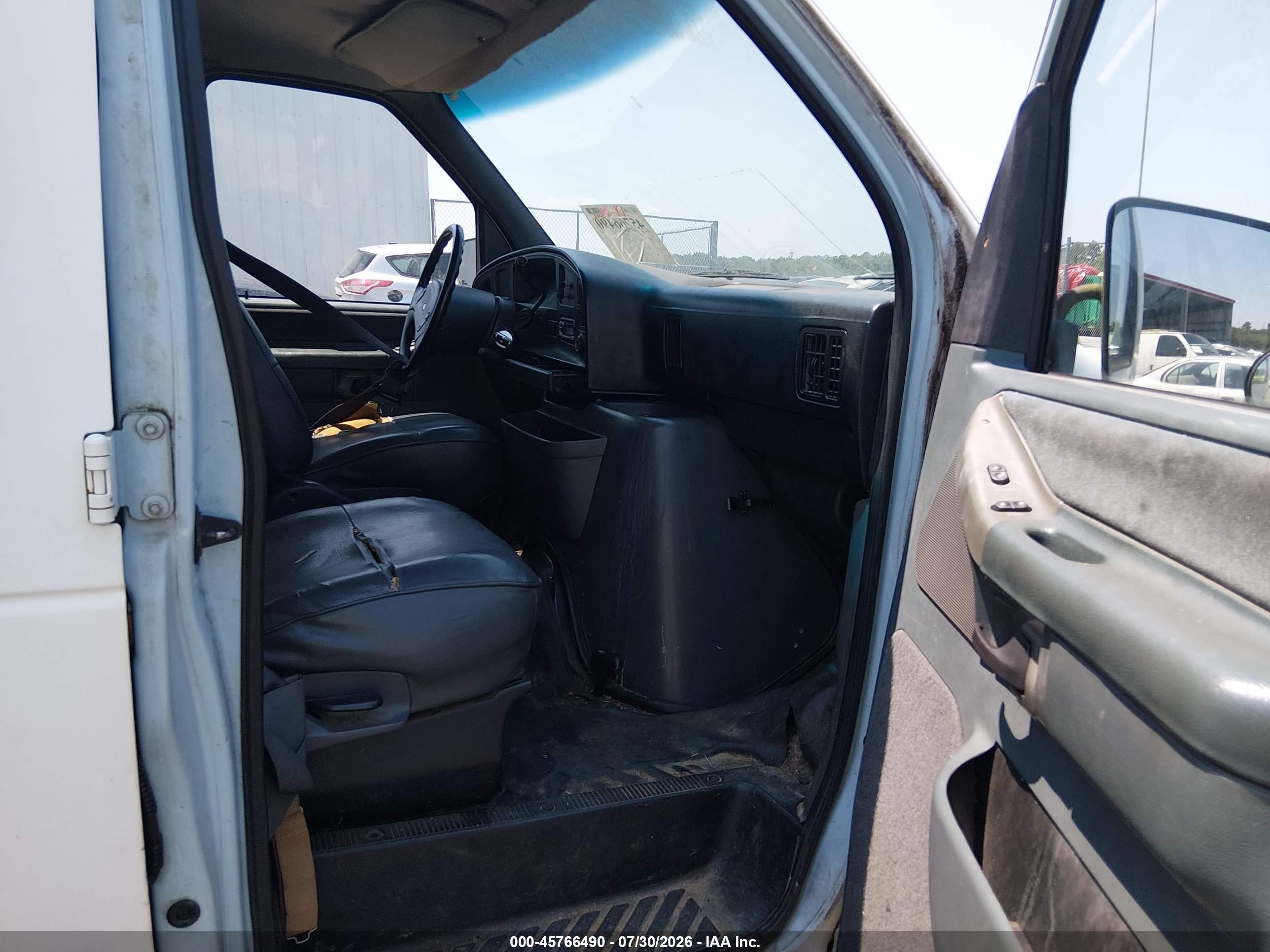 1993 Ford Econoline E350 Super Duty White vin: 1FBJS31H1PHA20763