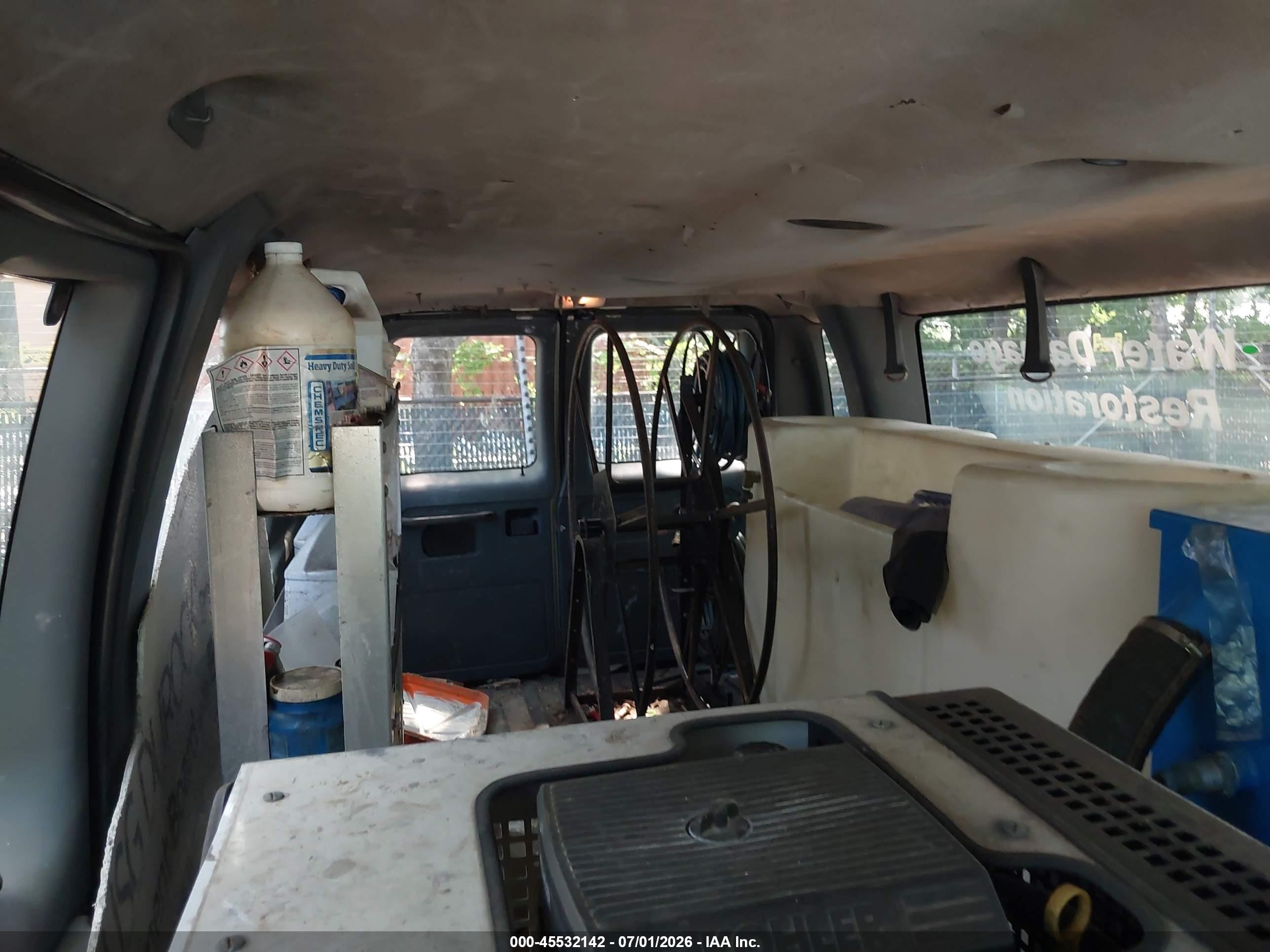 1996 Ford Econoline E350 Super Duty White vin: 1FBJS31H2THA13993