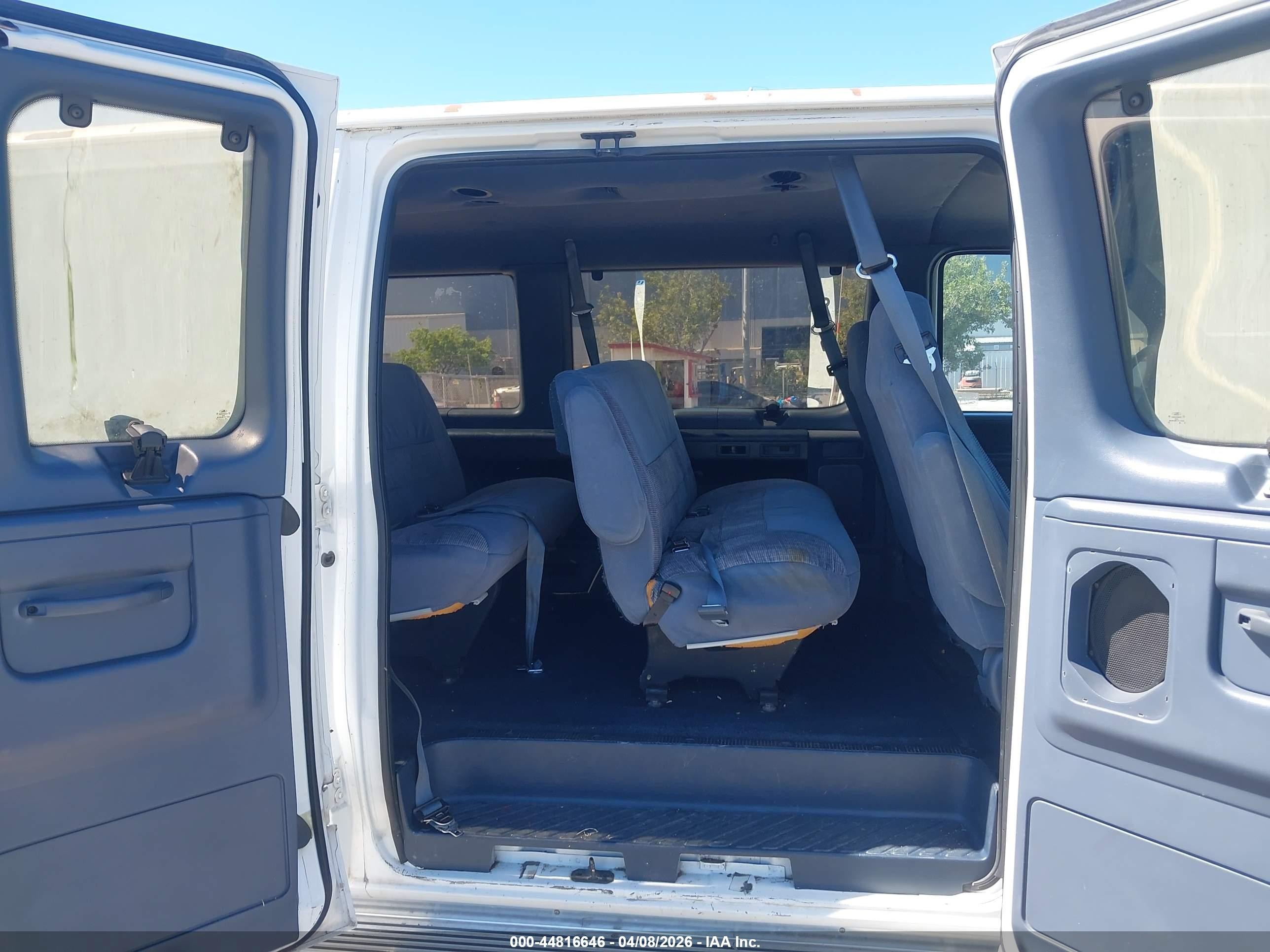 1996 Ford Econoline E350 Super Duty White vin: 1FBJS31H2THA91402